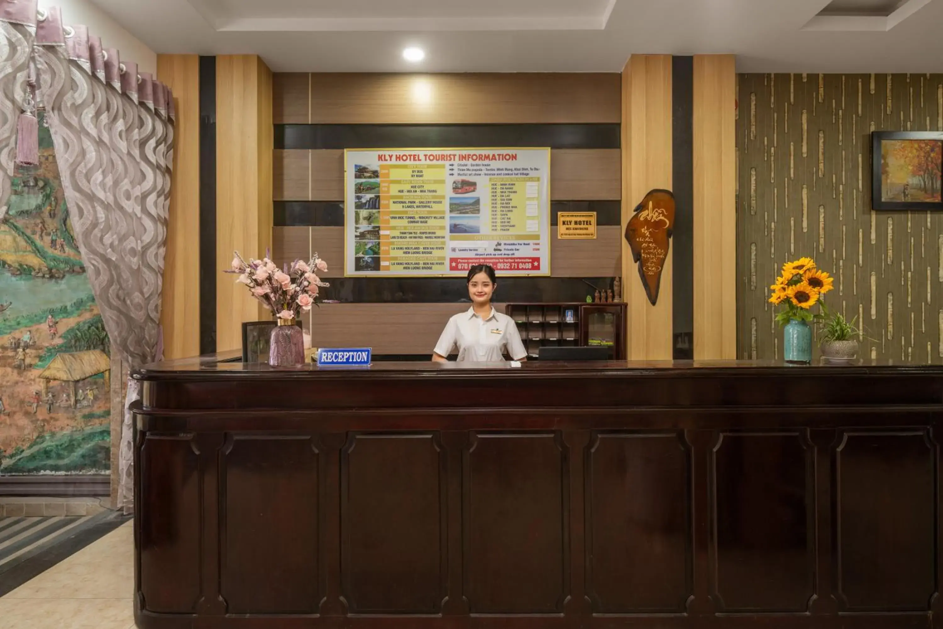 Lobby or reception in KLY Hotel Lobby or reception in KLY Hotel