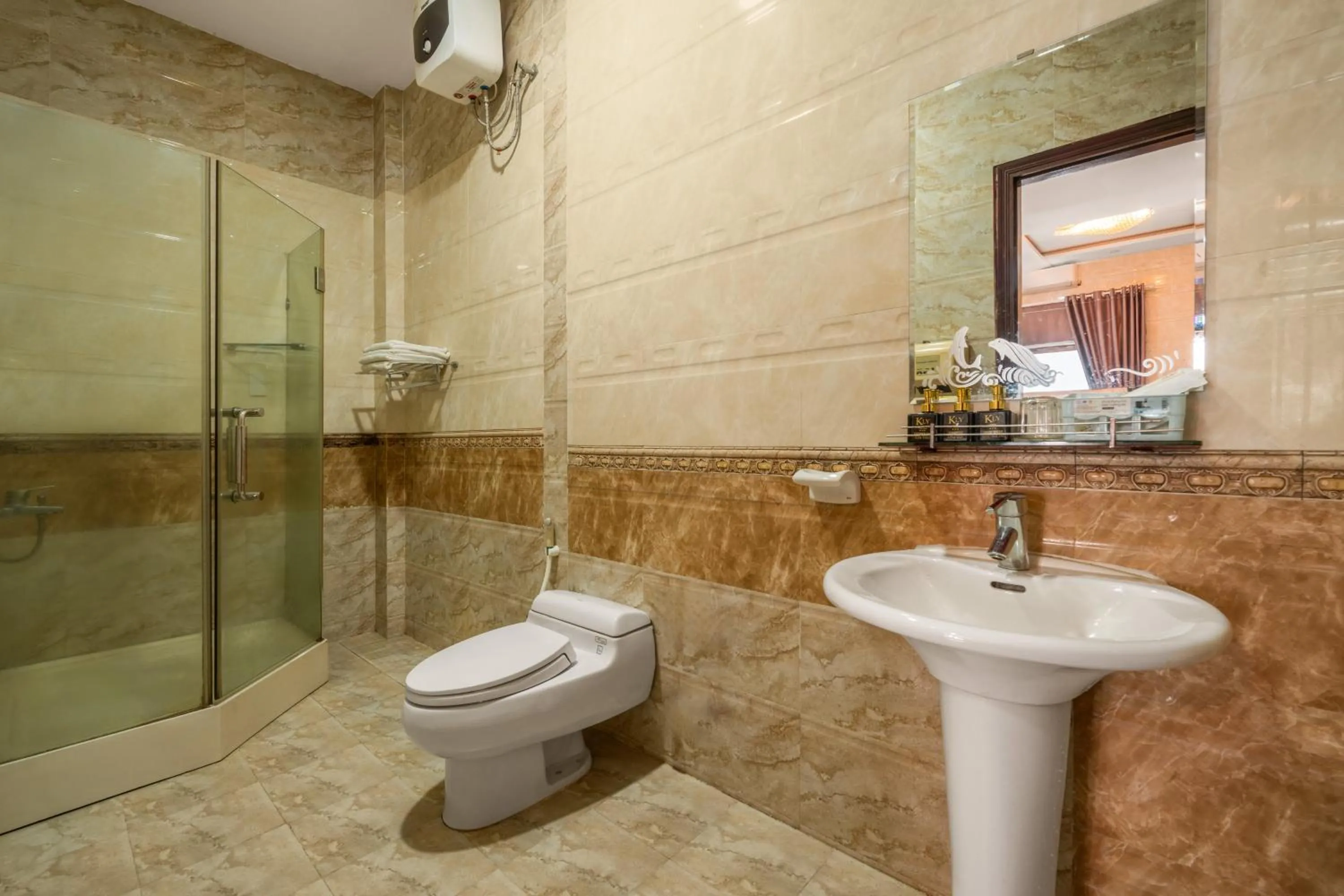 Bathroom in KLY Hotel