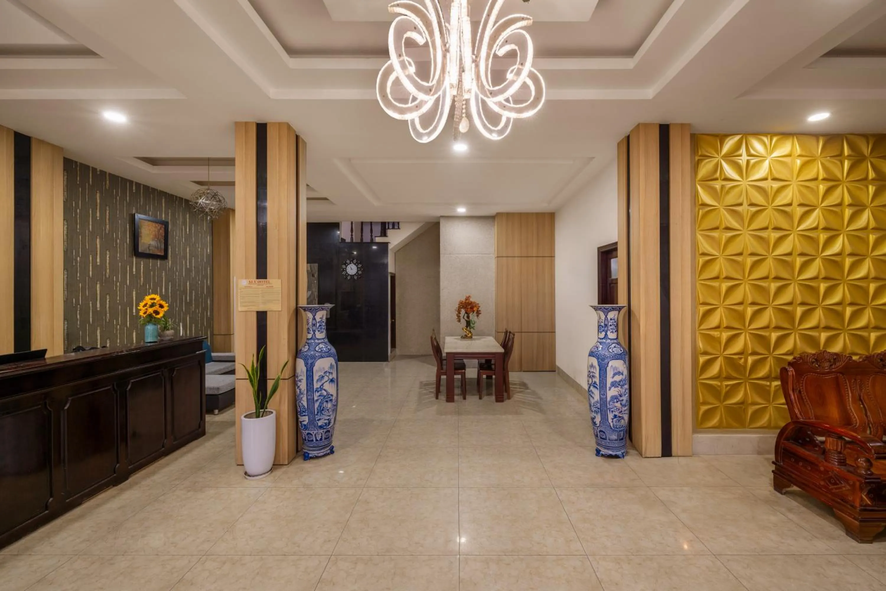 Lobby or reception in KLY Hotel