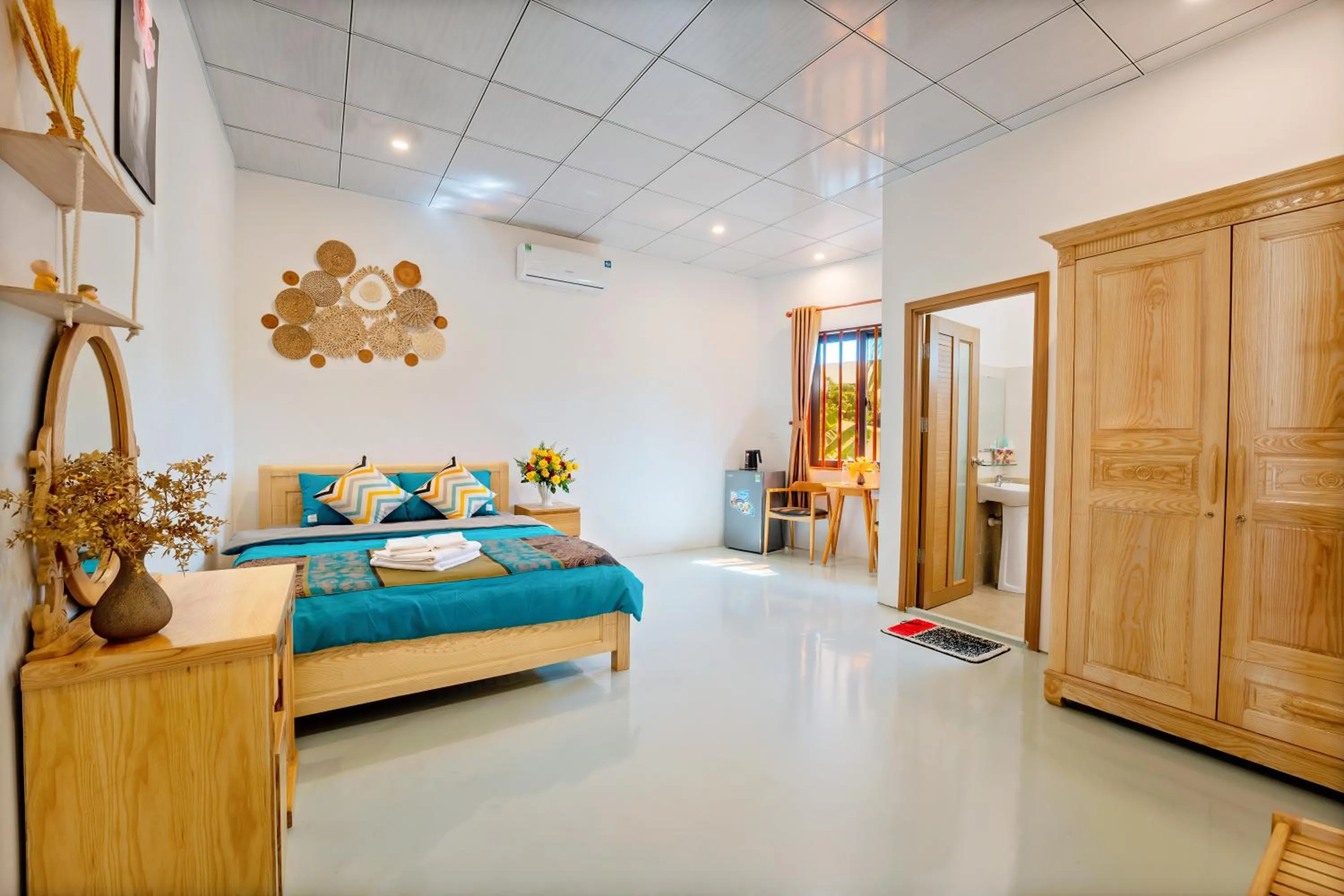 Photo of the whole room, Bed in Alley Garden Homestay Hoi An