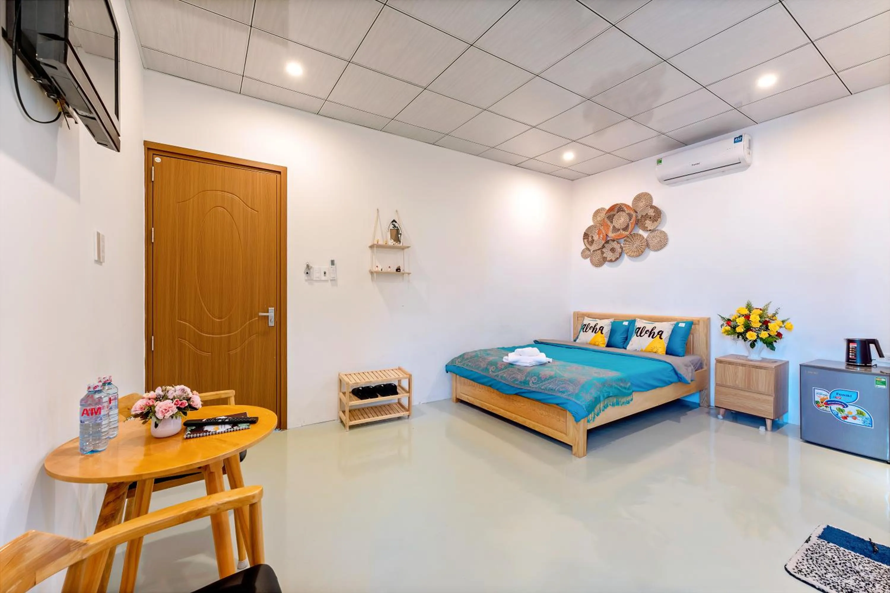 Bedroom, Bed in Alley Garden Homestay Hoi An