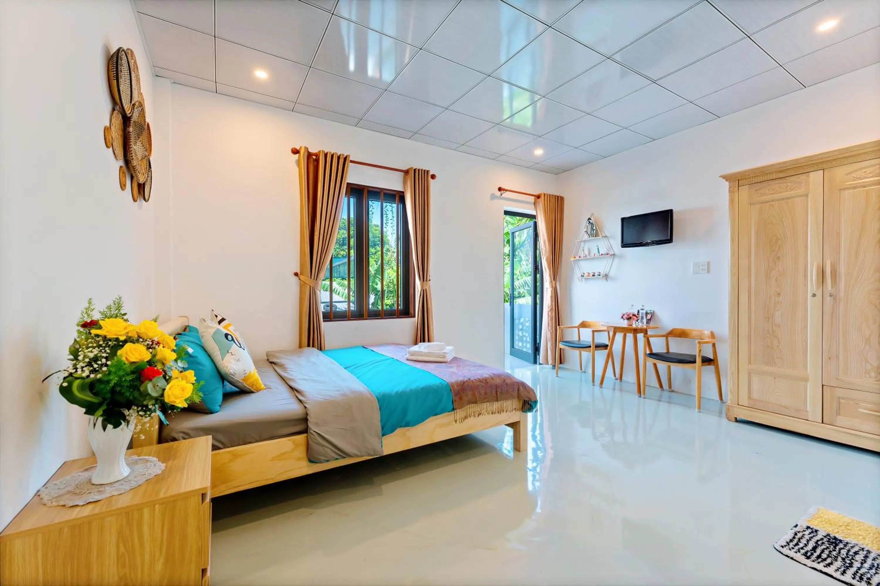 Photo of the whole room, Bed in Alley Garden Homestay Hoi An