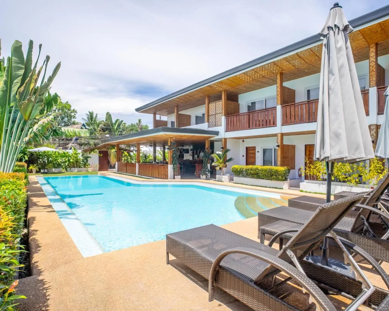 Property building in Yellow Mango Resort Bohol