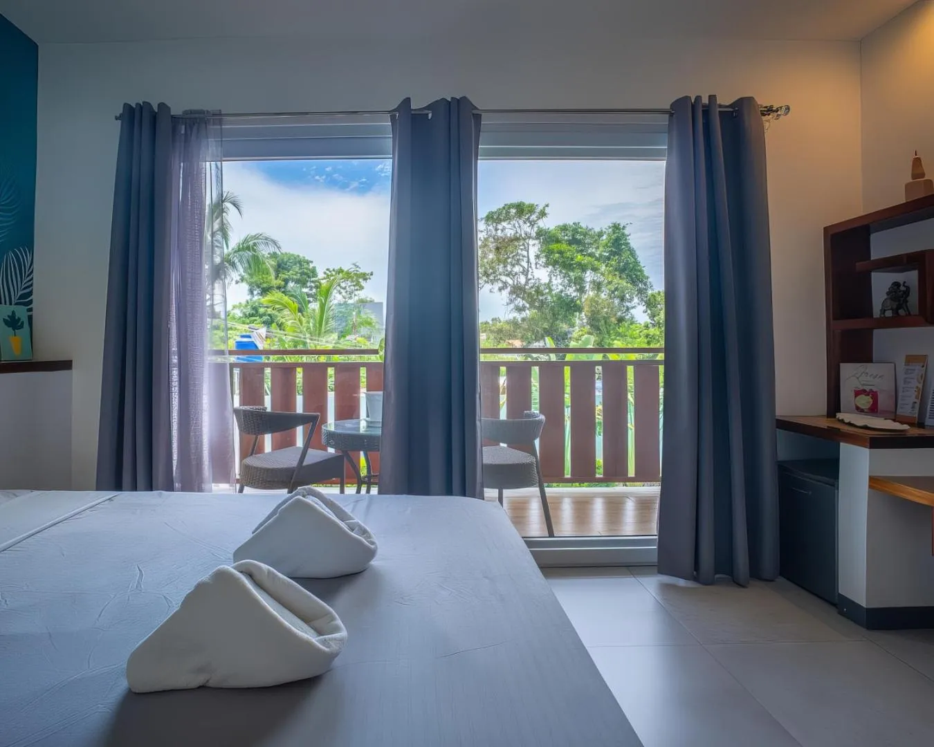 Bed in Yellow Mango Resort Bohol