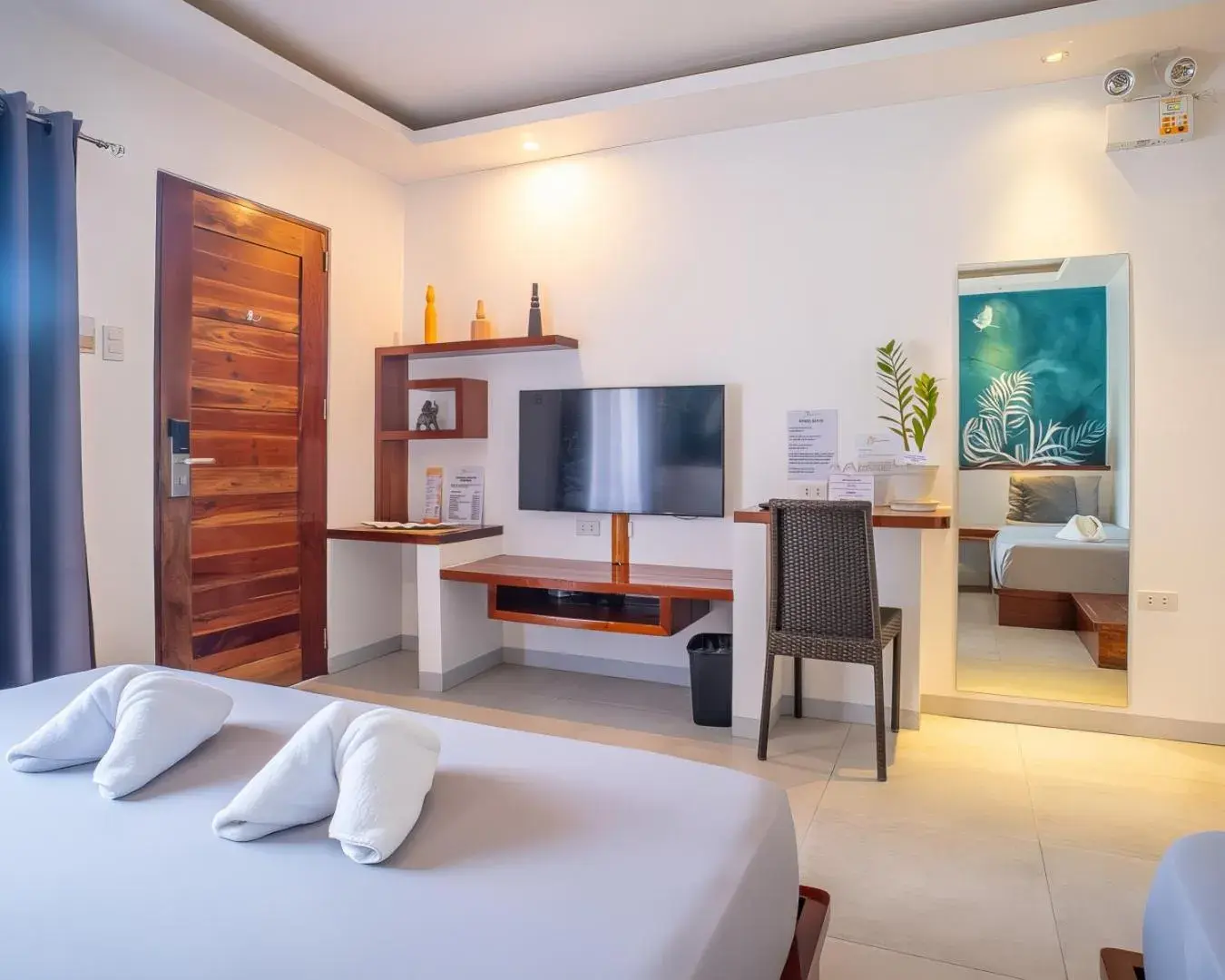 Bed in Yellow Mango Resort Bohol Bed in Yellow Mango Resort Bohol