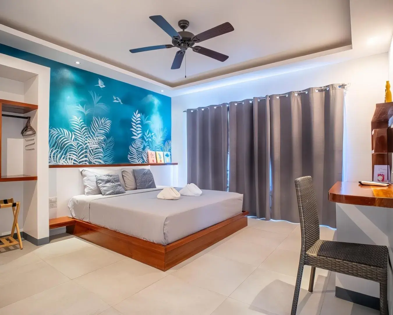 Bed in Yellow Mango Resort Bohol Bed in Yellow Mango Resort Bohol