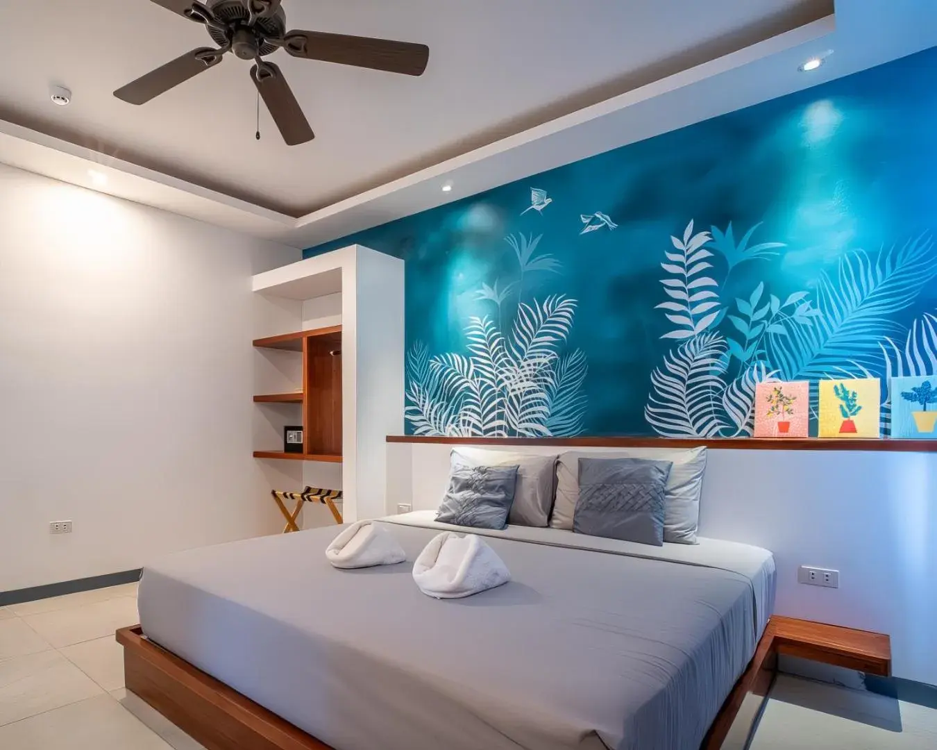 Bed in Yellow Mango Resort Bohol Bed in Yellow Mango Resort Bohol