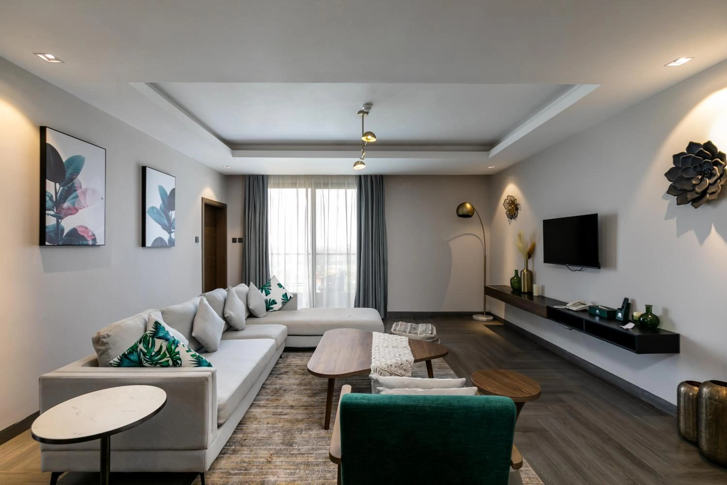 Seating area in Zara Garden Hotel and Apartments