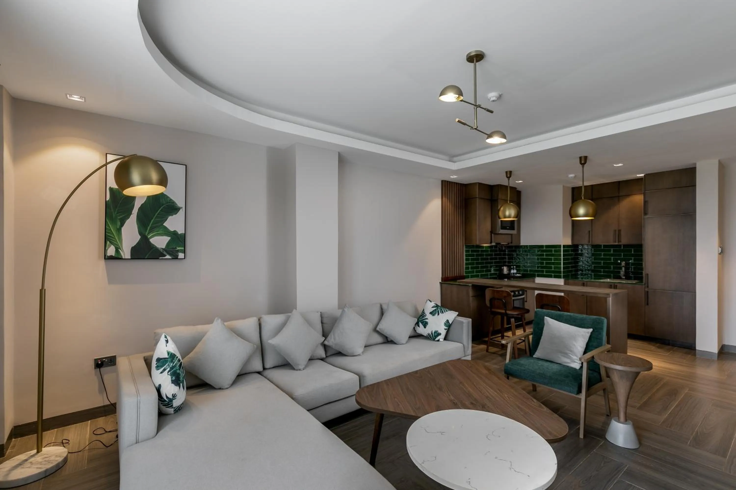 Living room in Zara Garden Hotel and Apartments