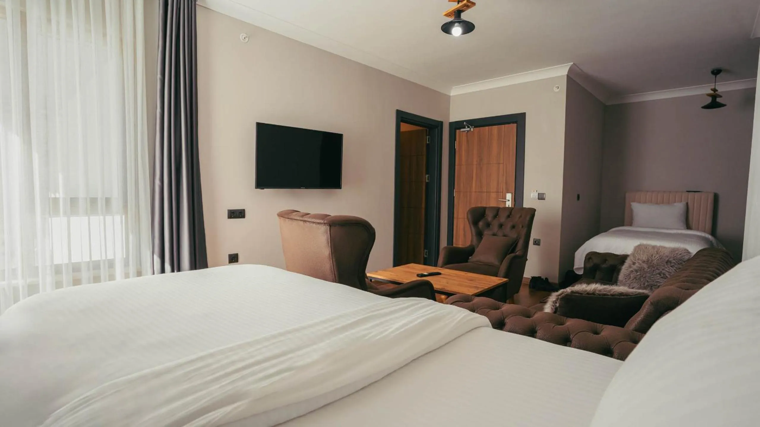 Photo of the whole room, Bed in PAZARCIK MOUNTAIN HOTEL