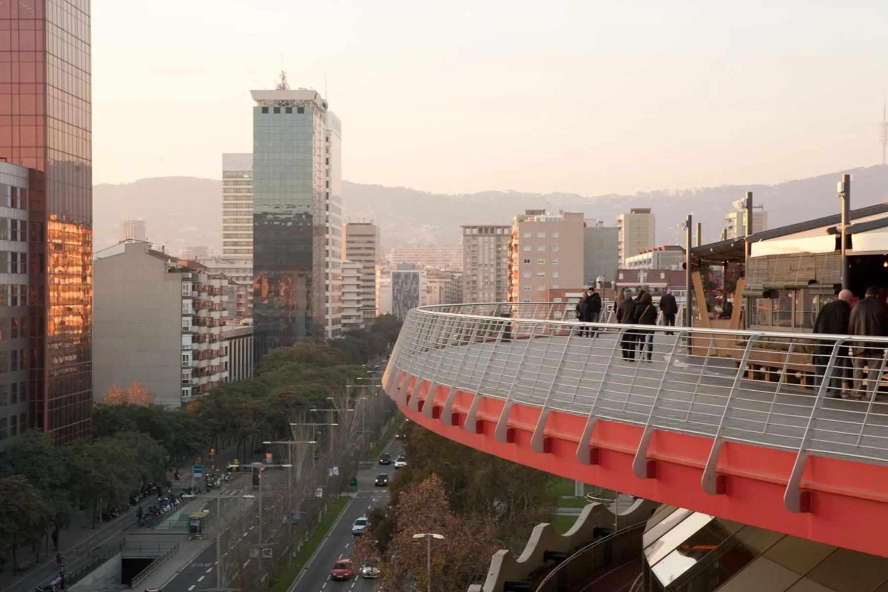 City view in Onix Fira