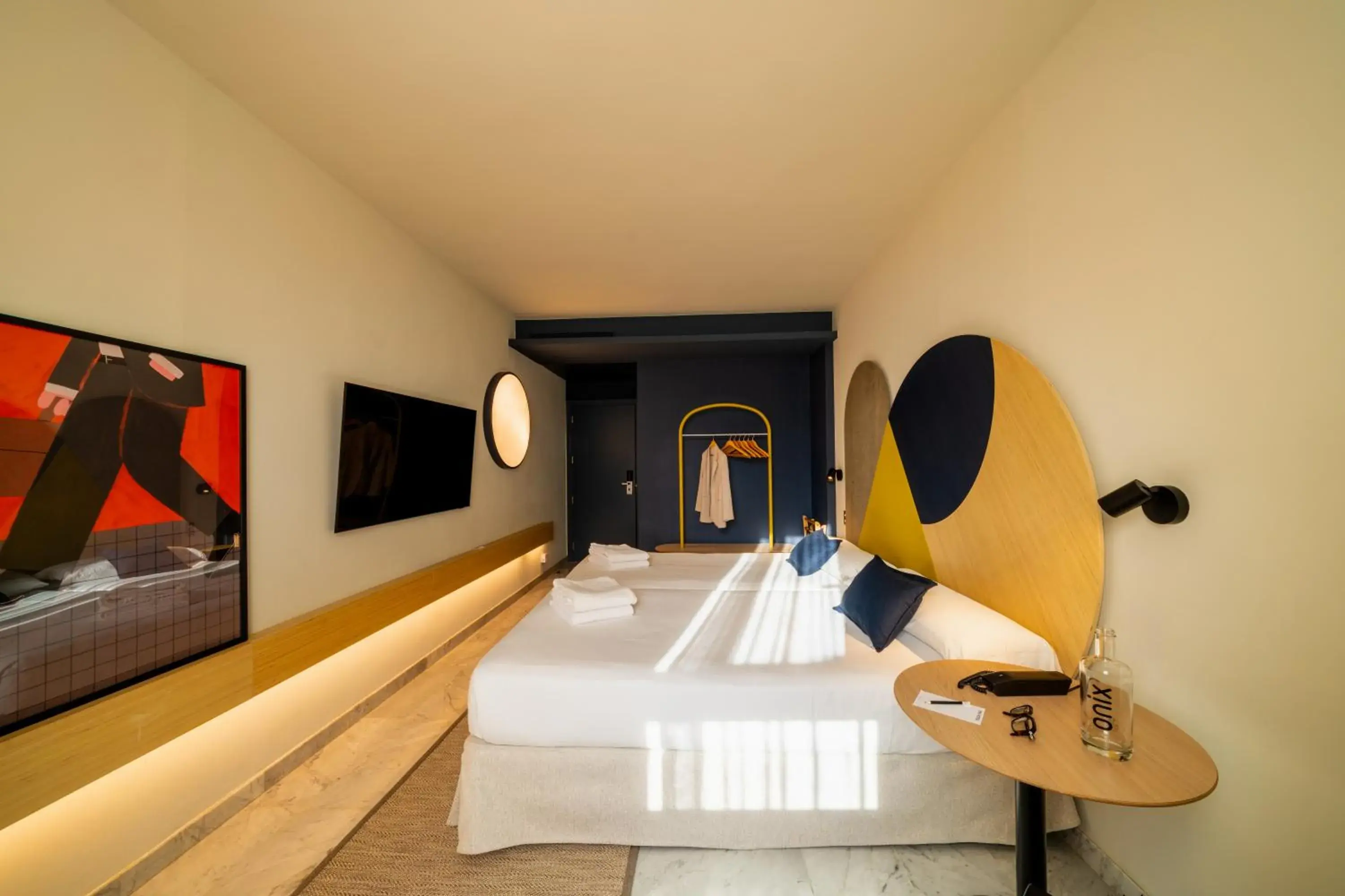 Twin Room with Balcony (2 Adults) in Onix Fira Twin Room with Balcony (2 Adults) in Onix Fira