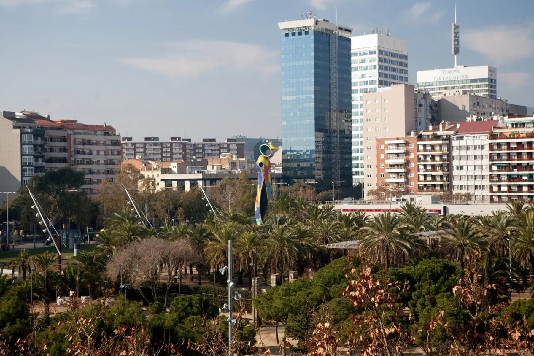 City view in Onix Fira City view in Onix Fira