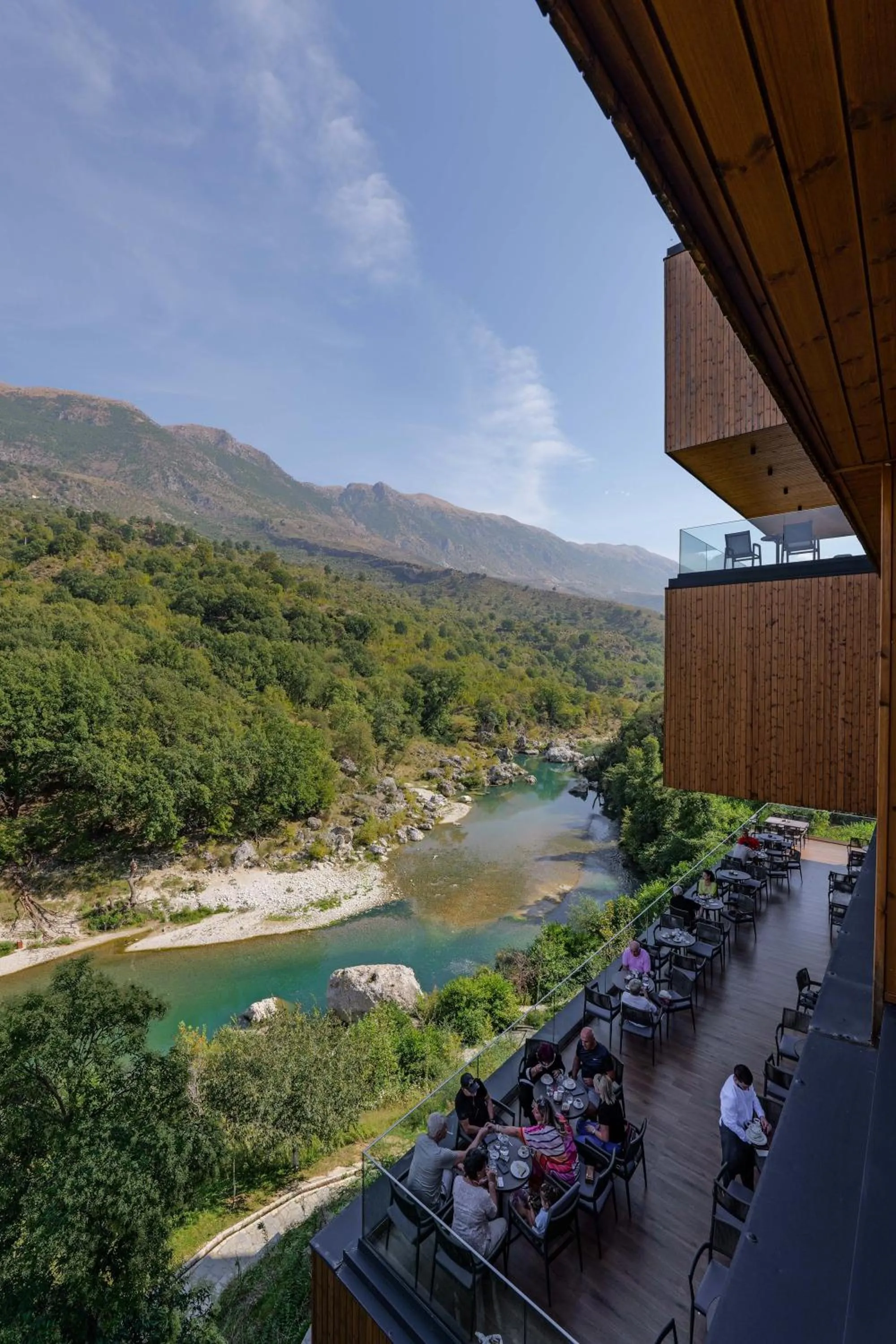 View (from property/room) in Hotel Uji Ftohte Tepelene