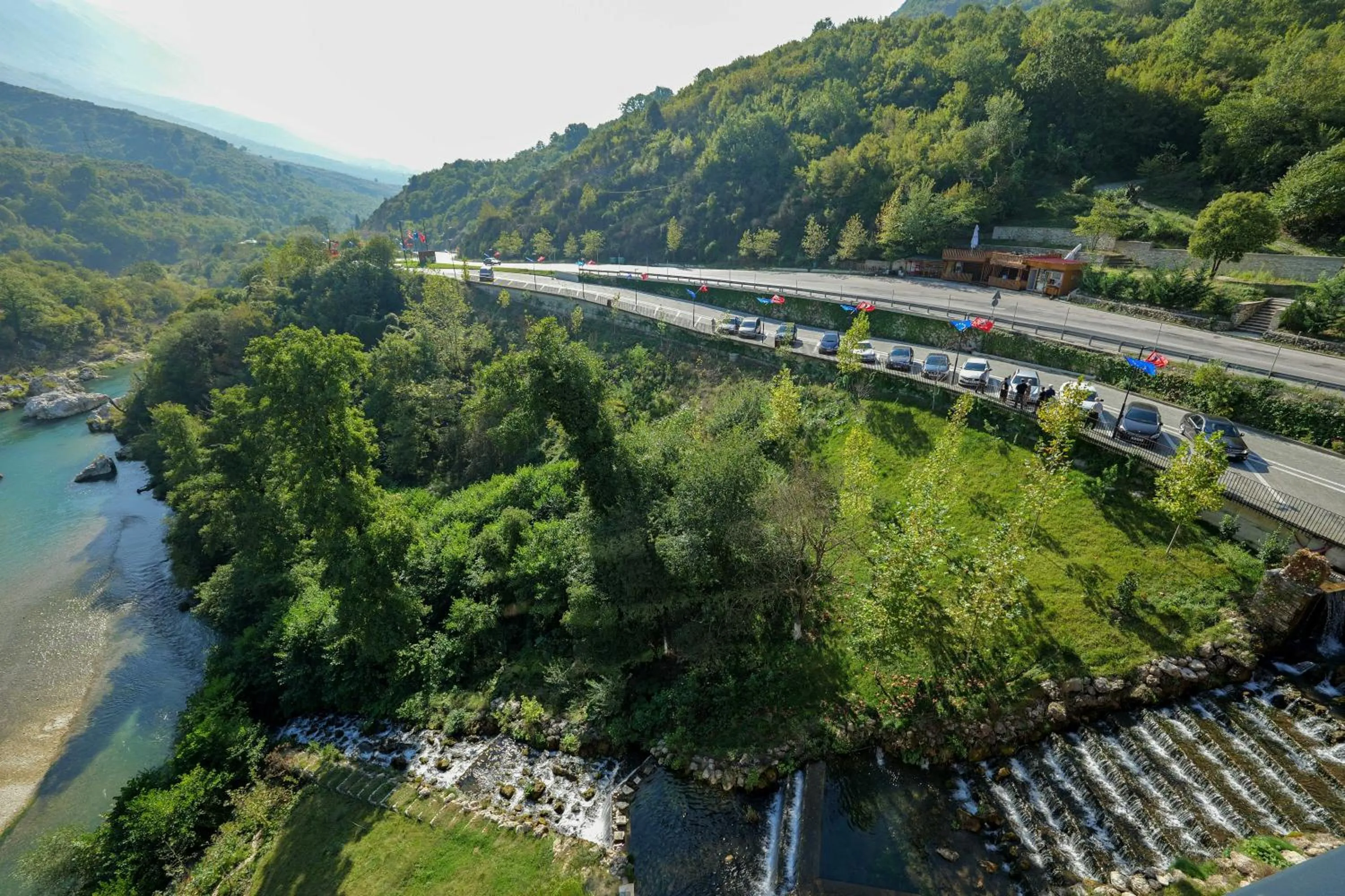 Nearby landmark in Hotel Uji Ftohte Tepelene