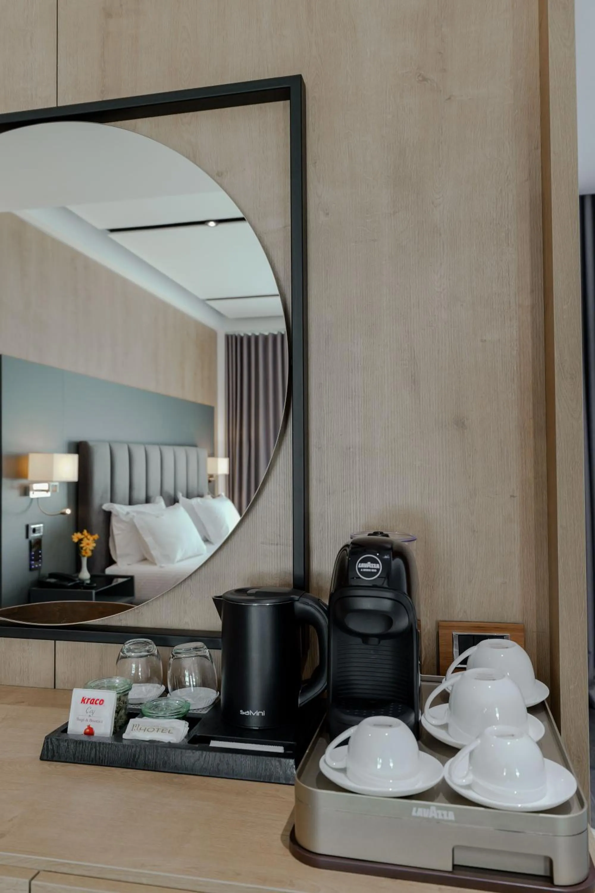 Coffee/tea facilities in Hotel Uji Ftohte Tepelene