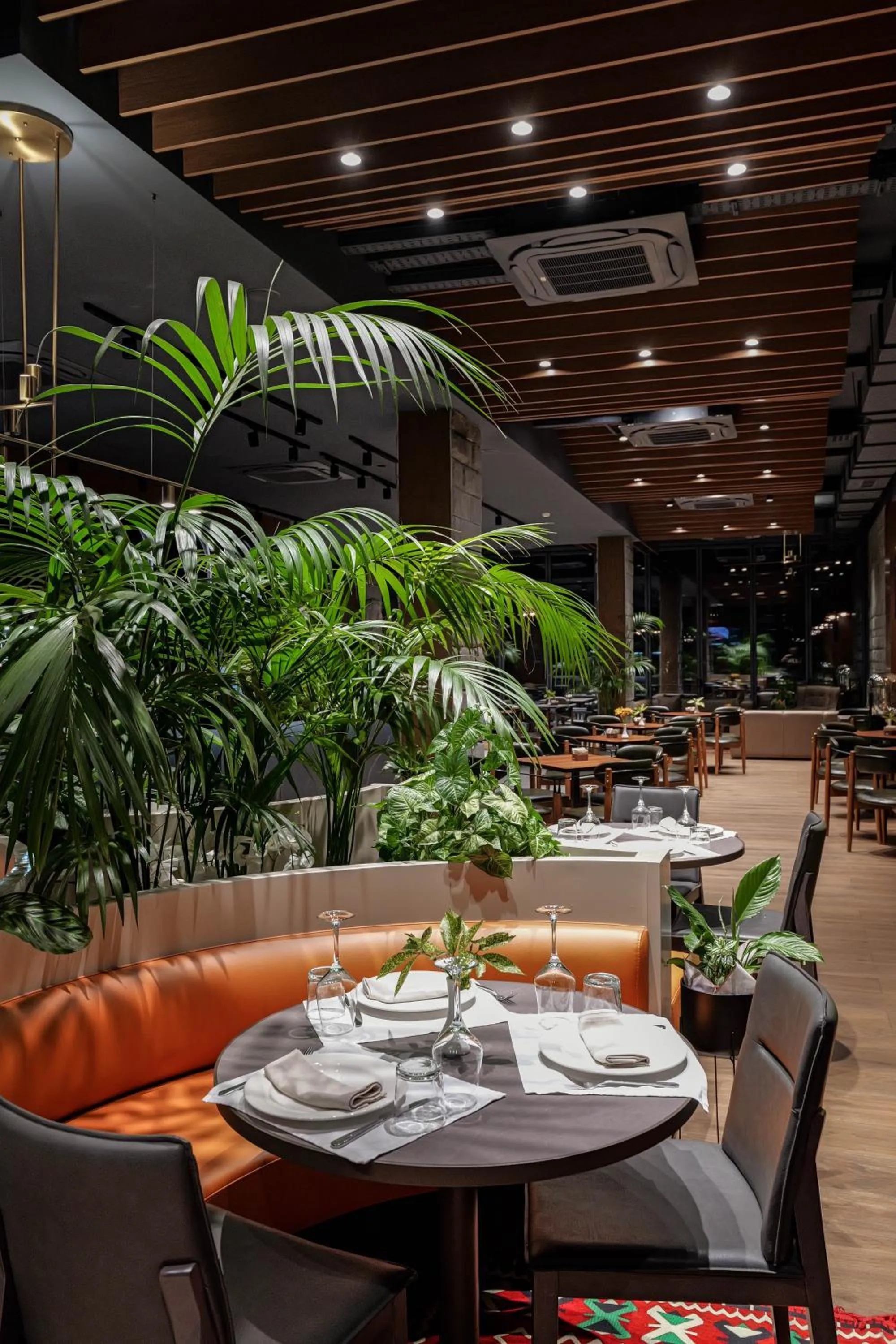 Lounge or bar in Hotel Uji Ftohte Tepelene