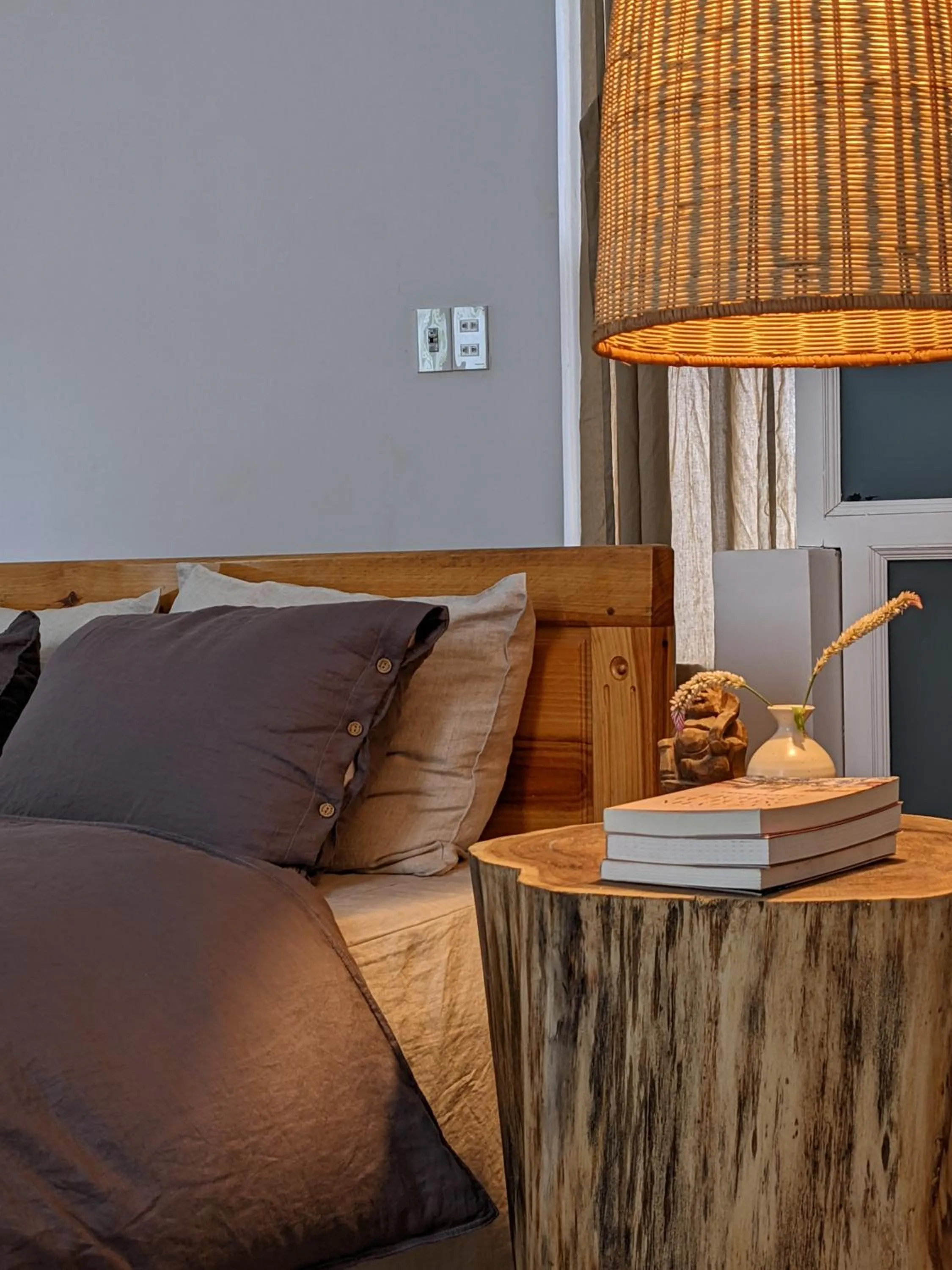 Bed in Metta Homestay Hue