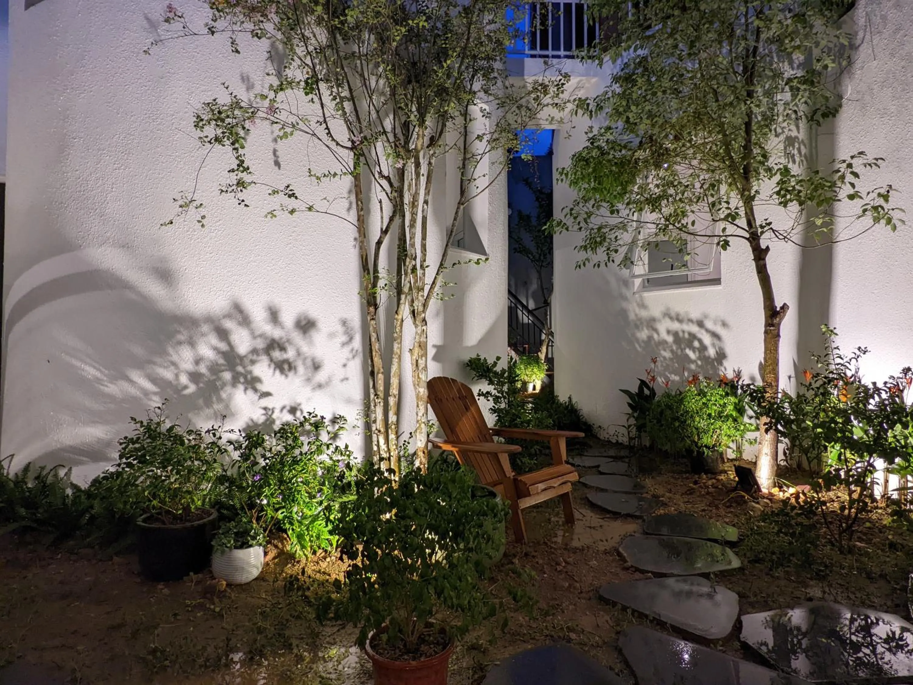 Patio in Metta Homestay Hue