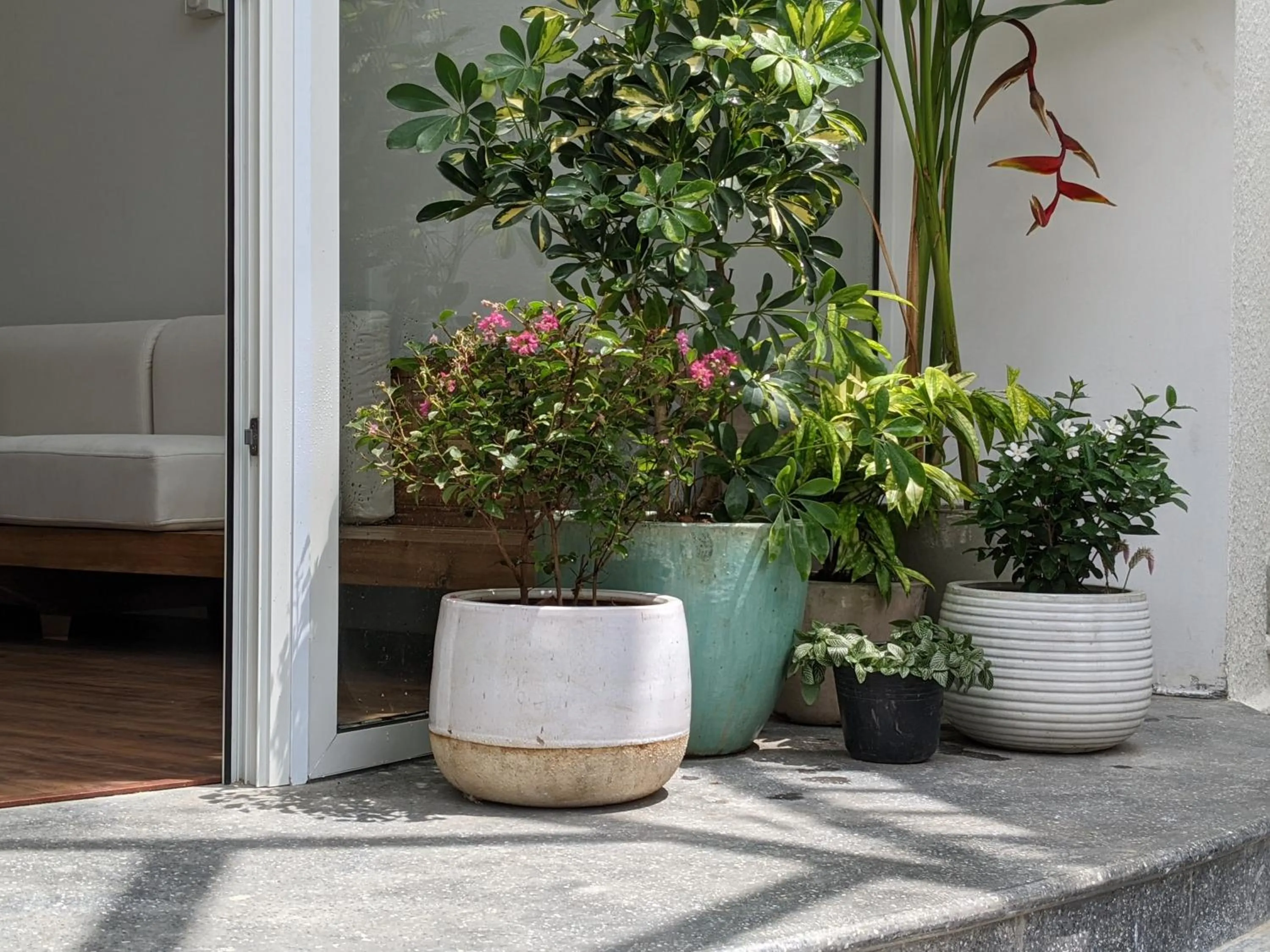 Patio in Metta Homestay Hue