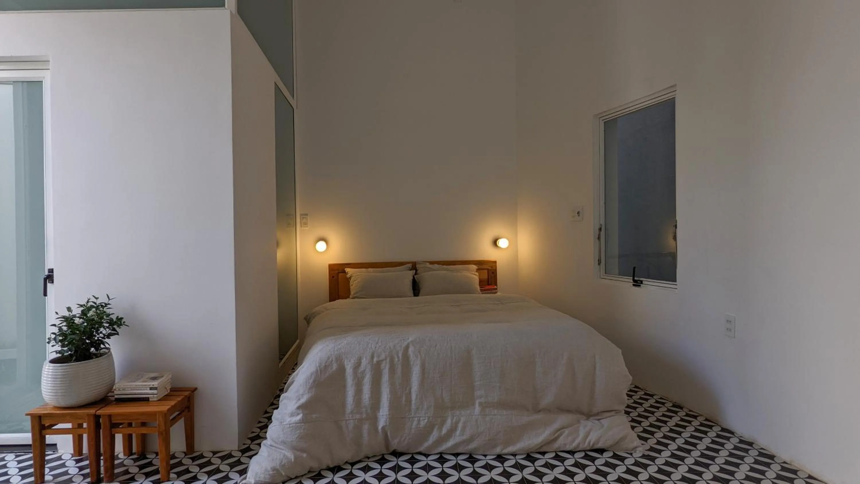 Bed in Metta Homestay Hue