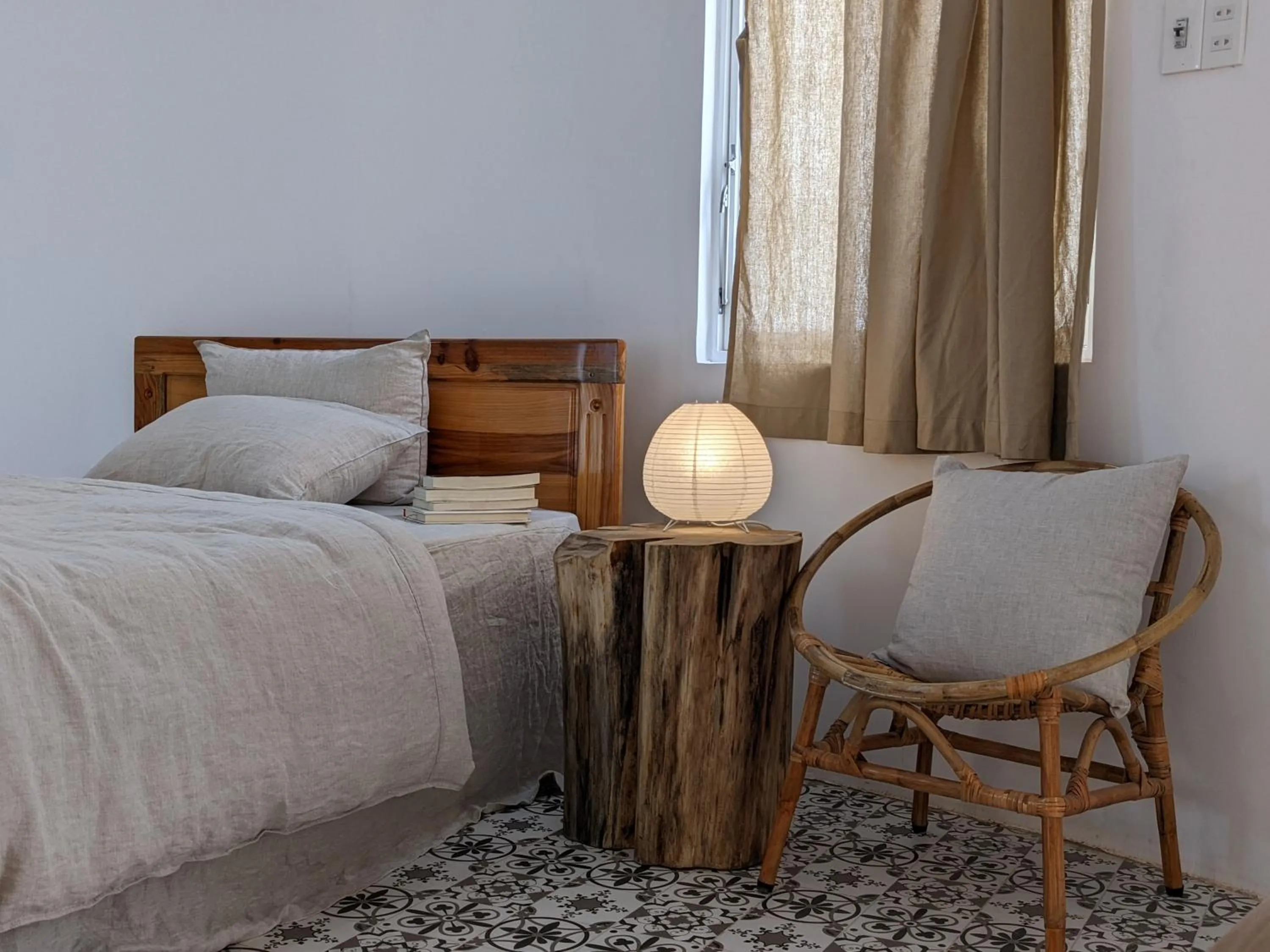 Bed in Metta Homestay Hue