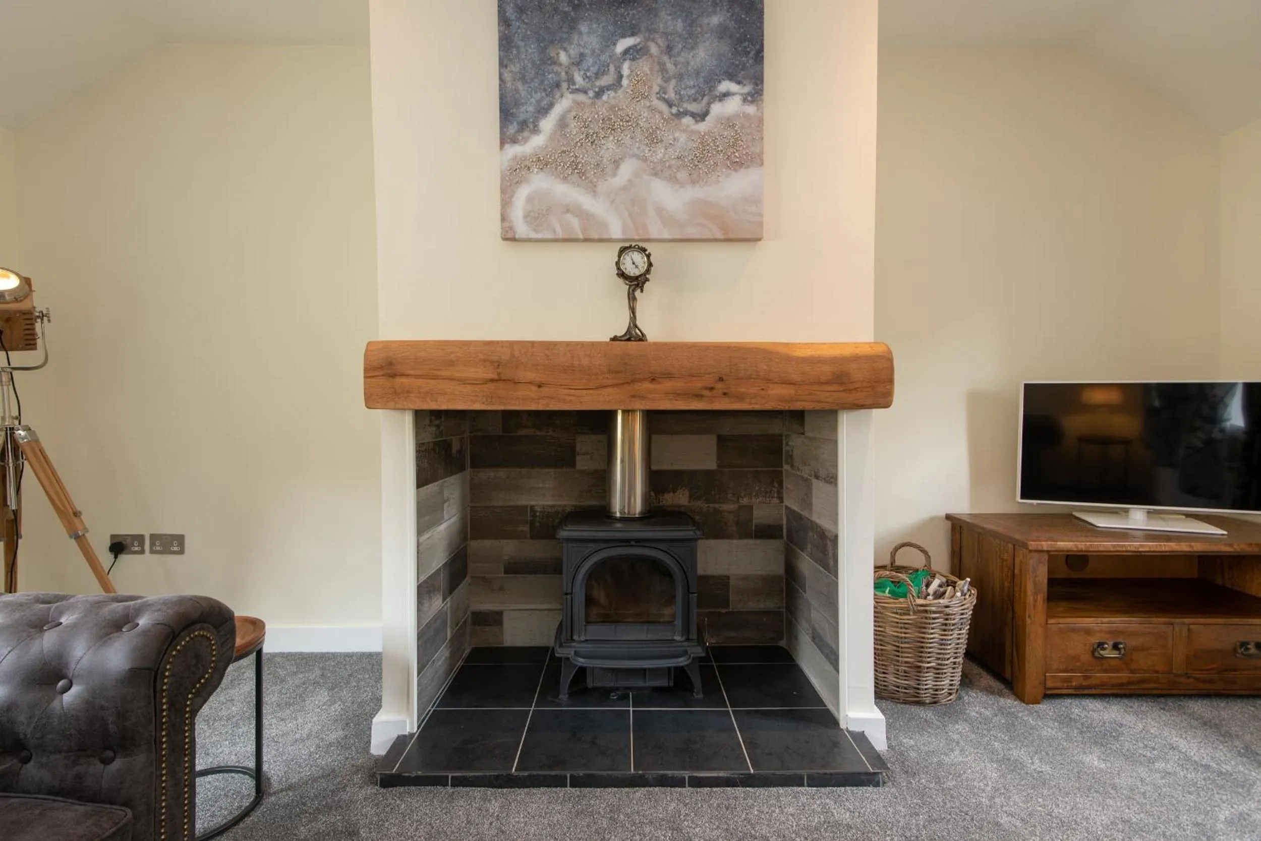 Living room in East Farm Cottage