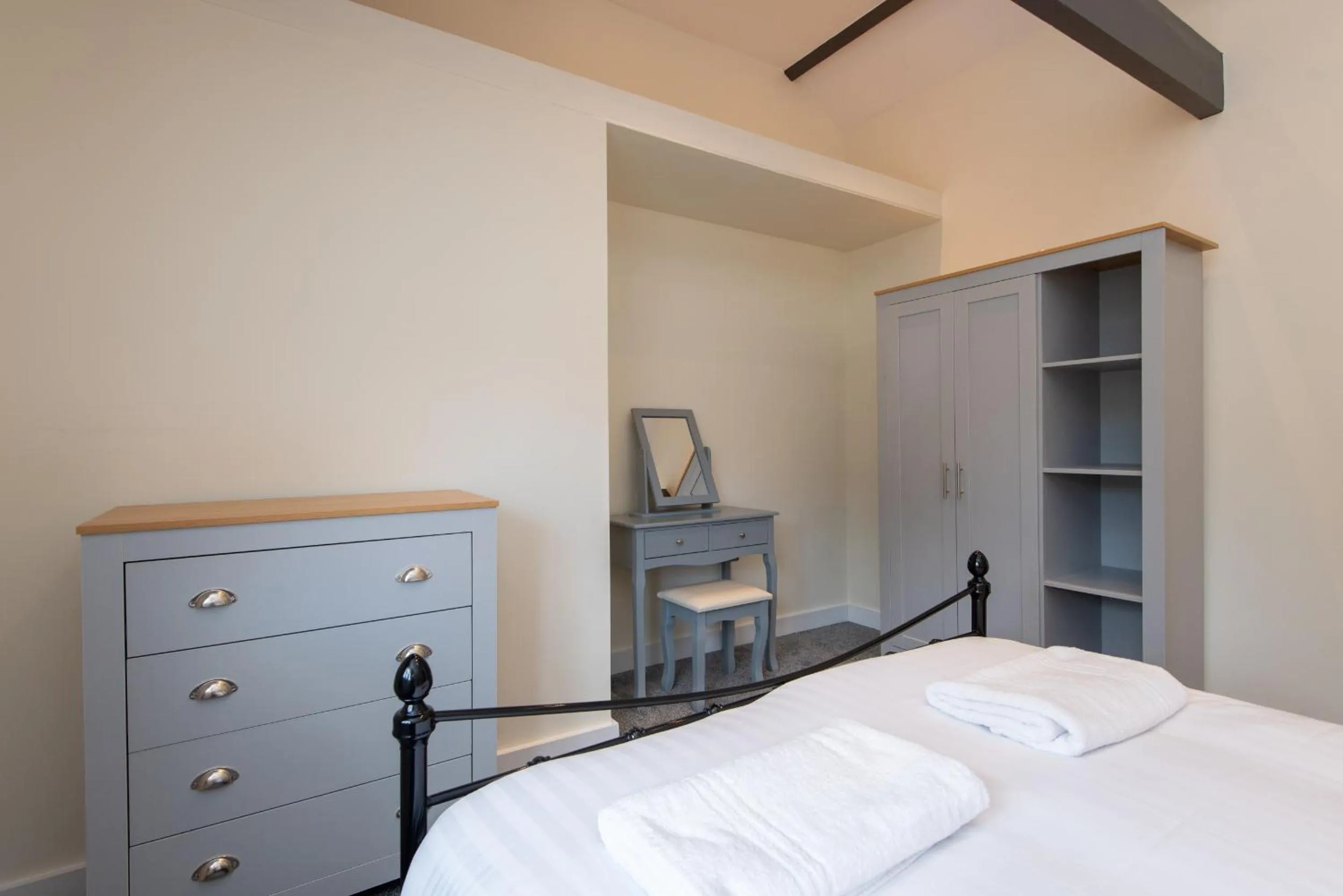 Bed in East Farm Cottage