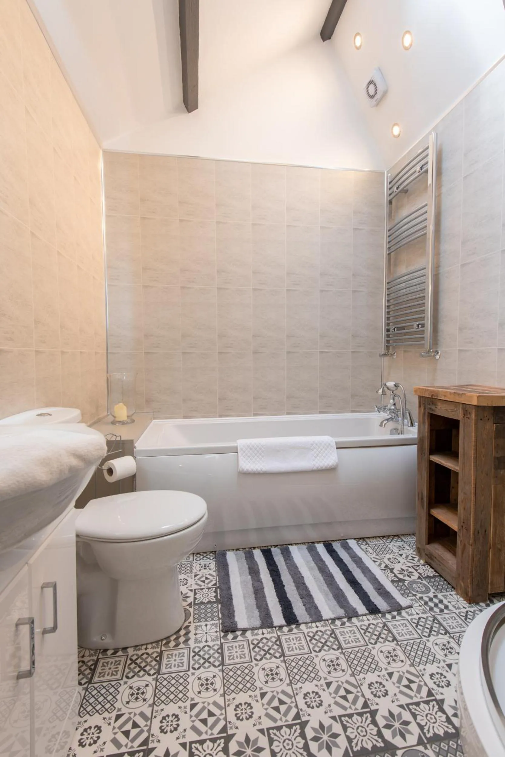 Bathroom in East Farm Cottage