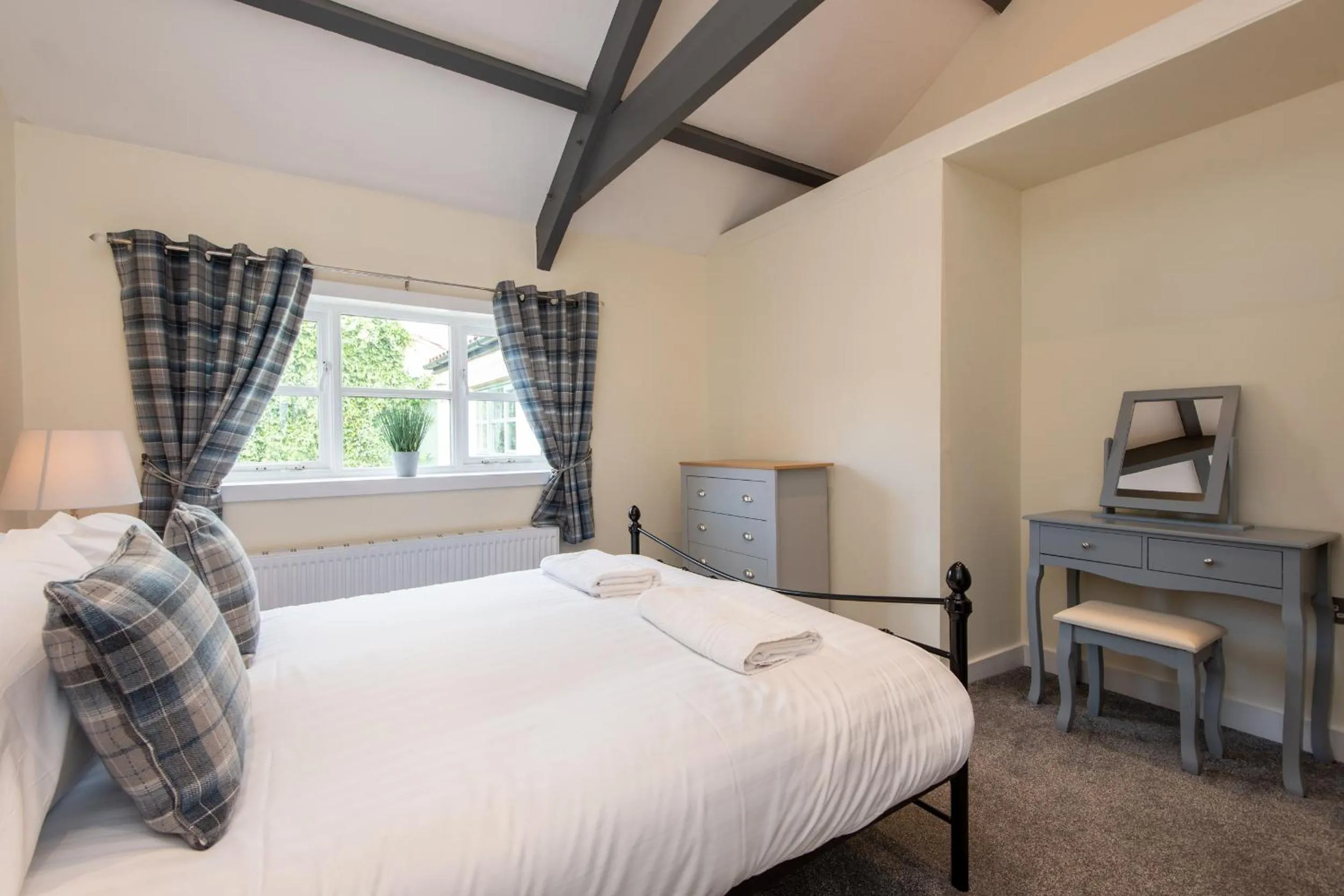Bed in East Farm Cottage