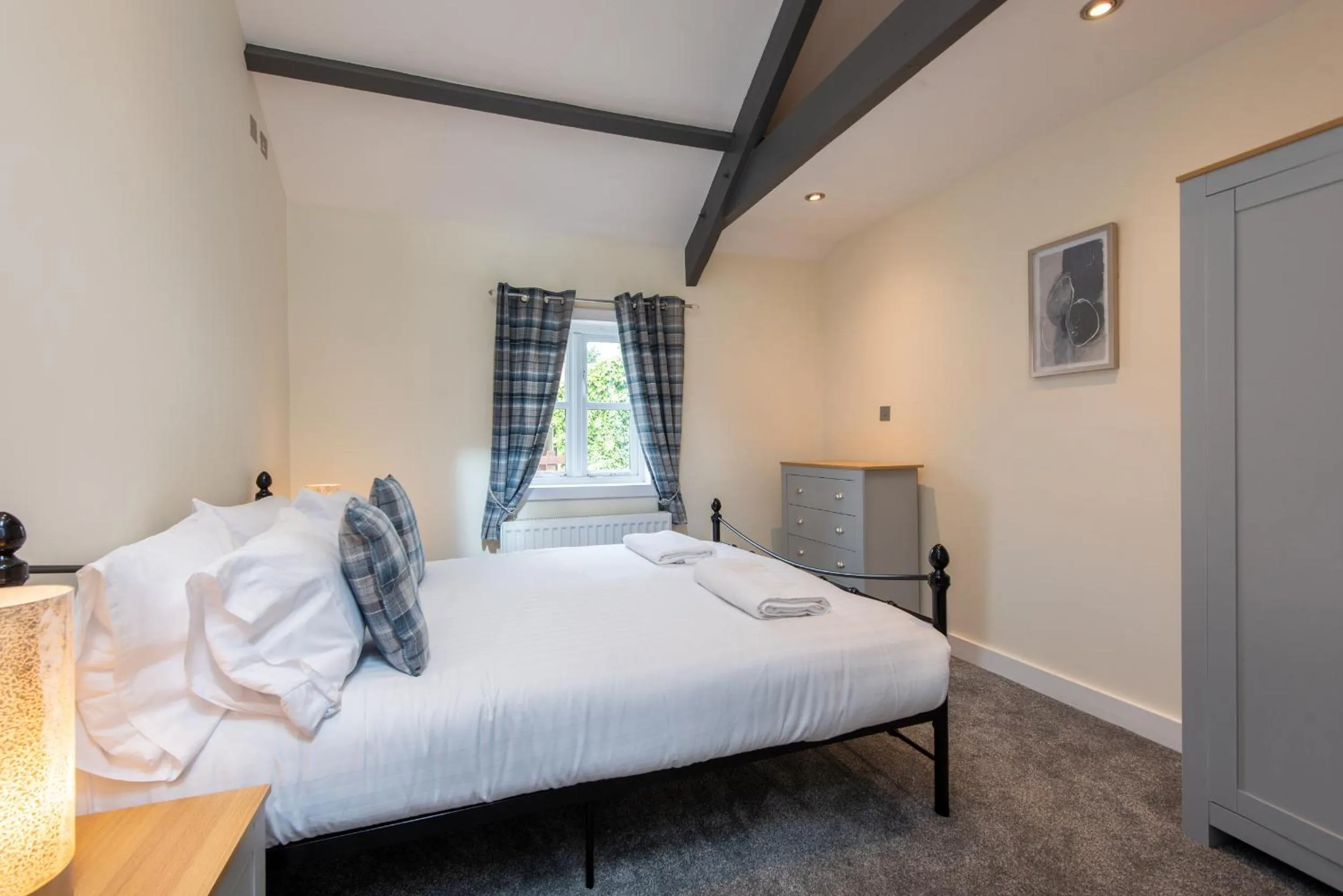 Bed in East Farm Cottage
