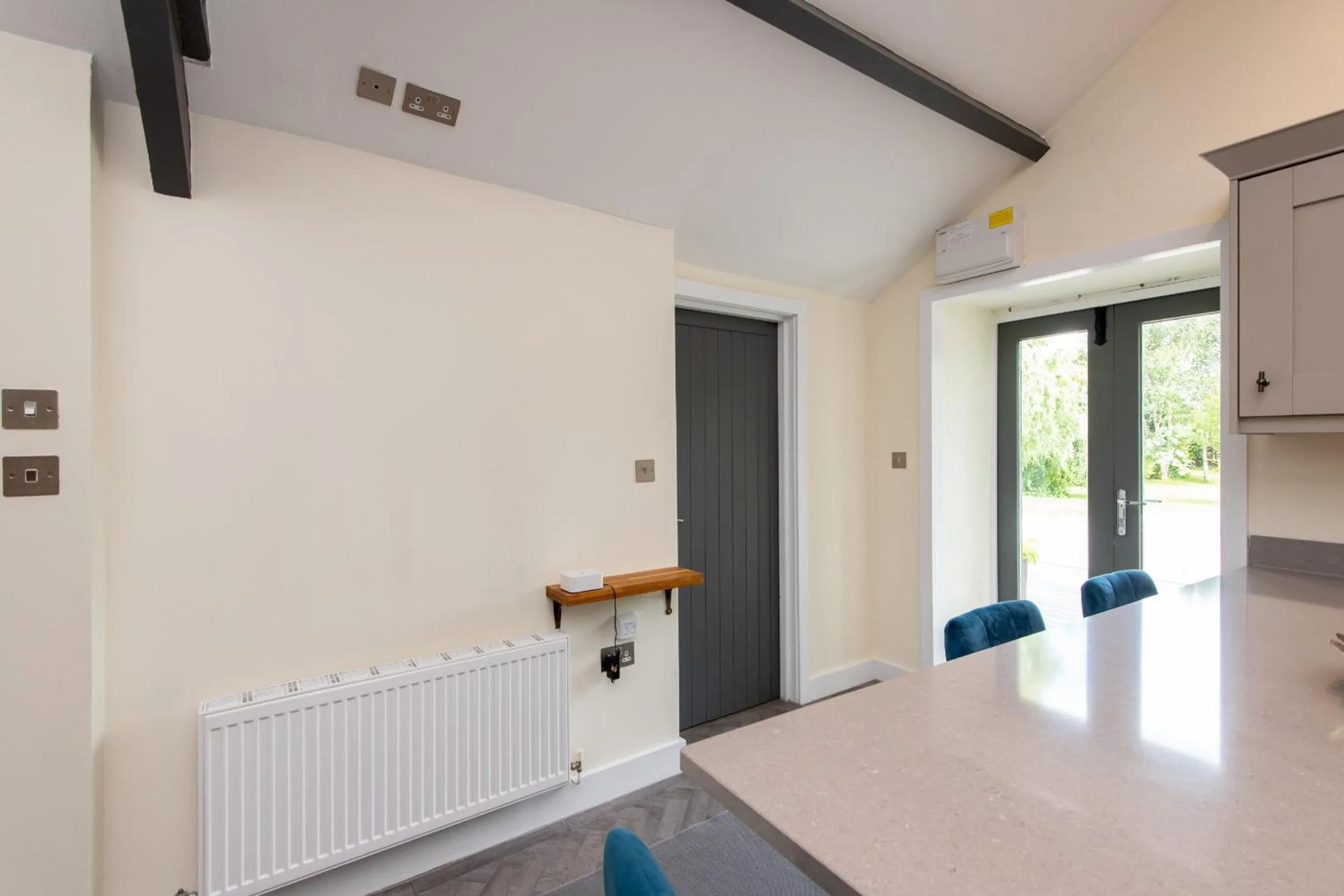 Dining area in East Farm Cottage