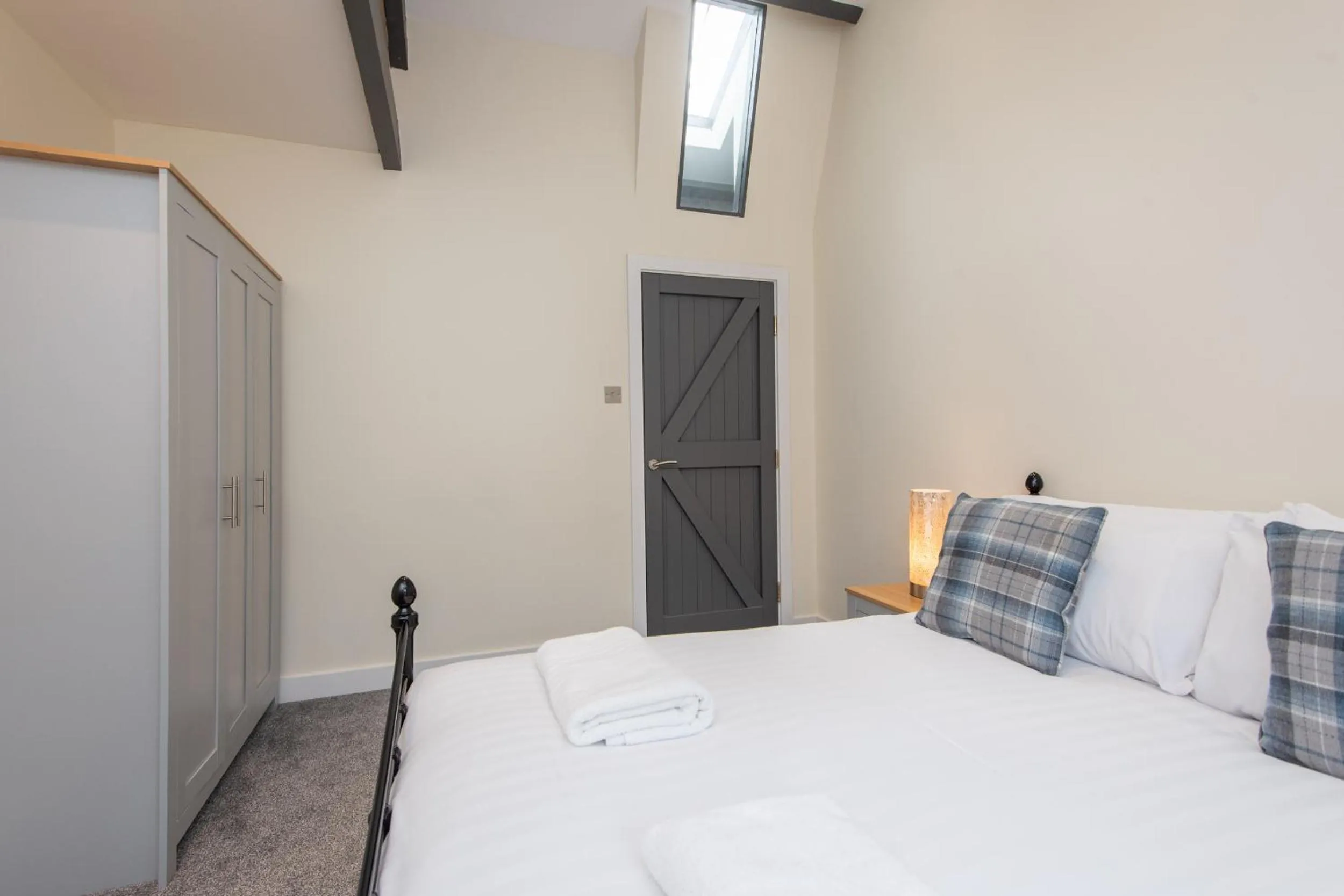 Bed in East Farm Cottage