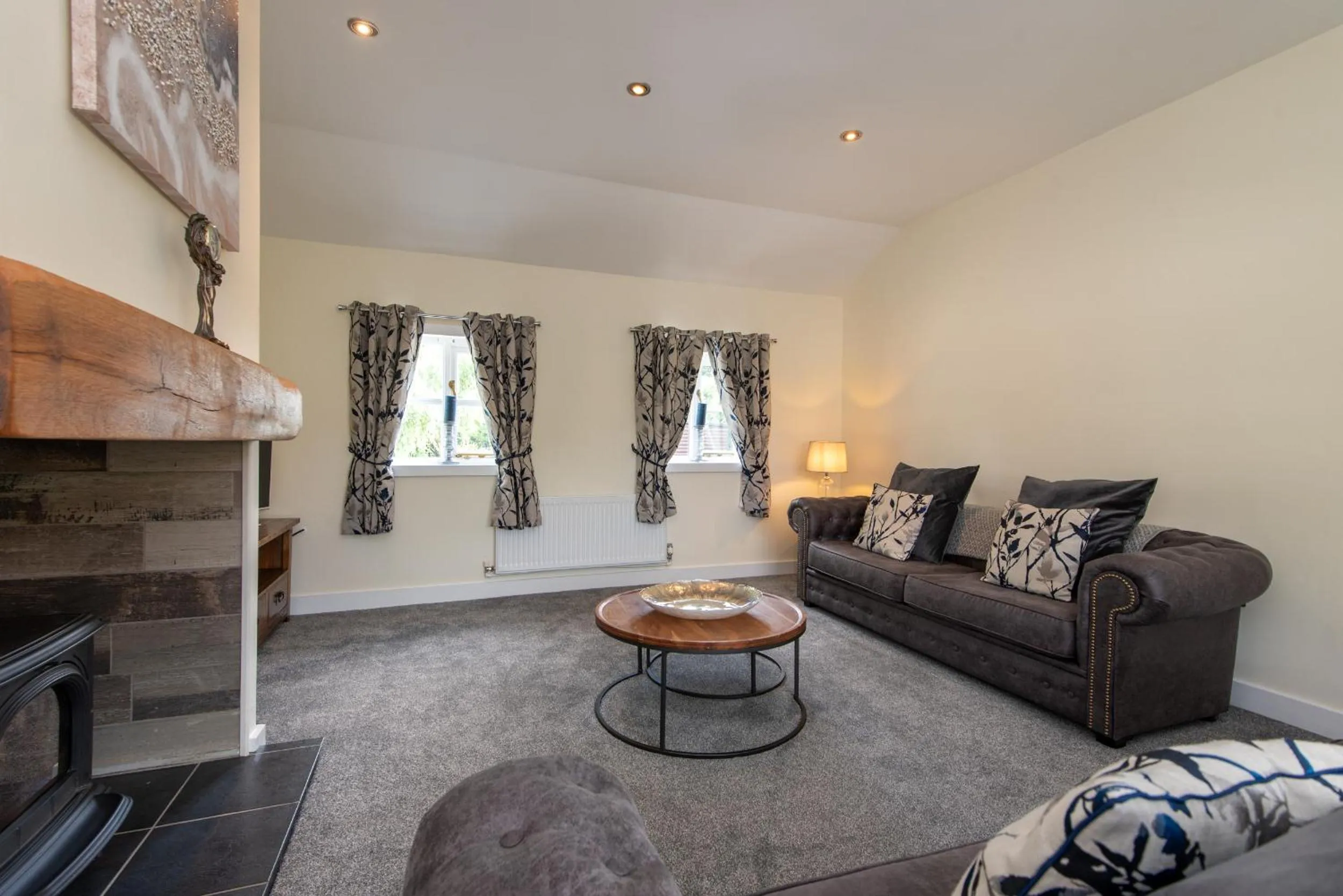 Living room in East Farm Cottage