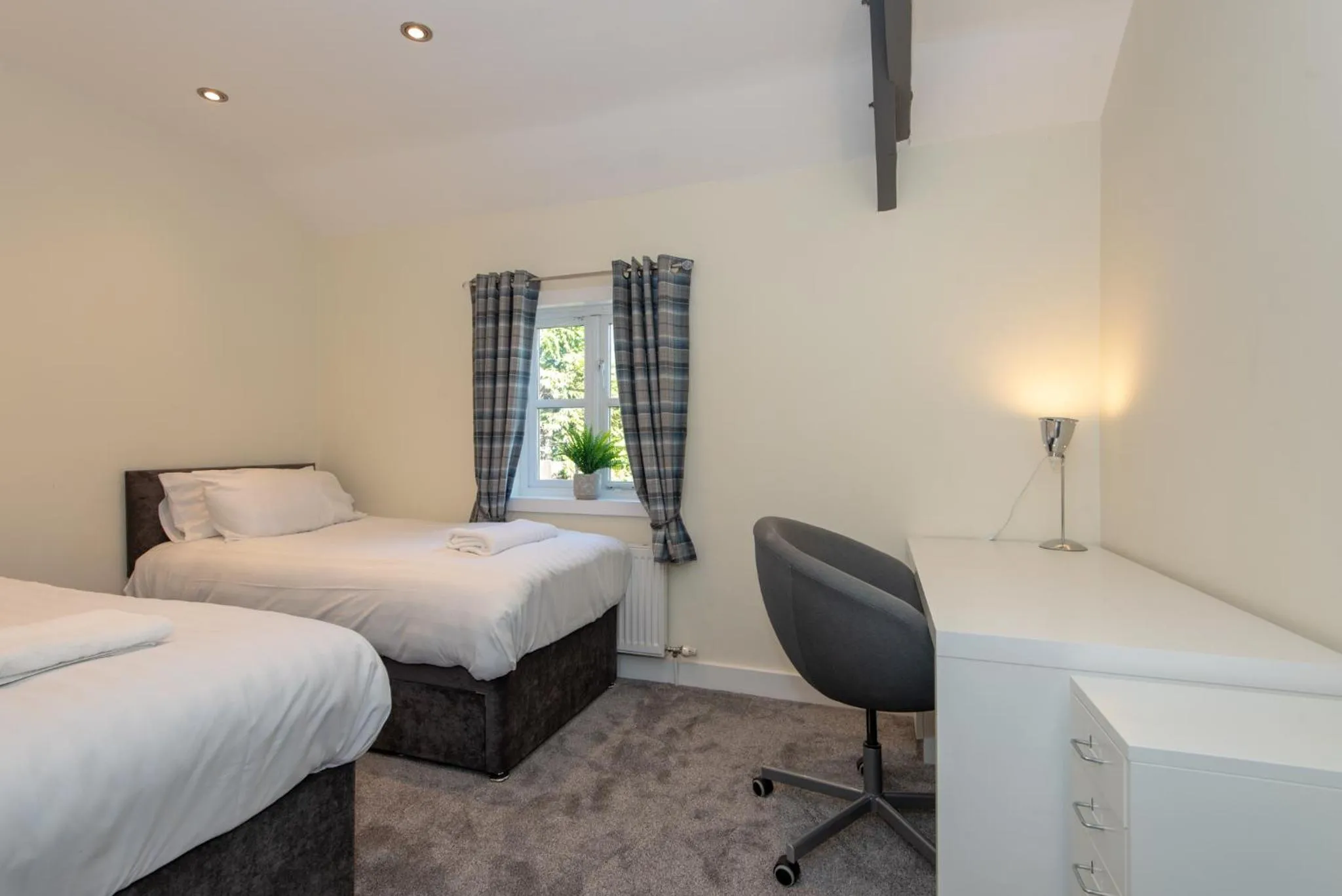 Bed in East Farm Cottage