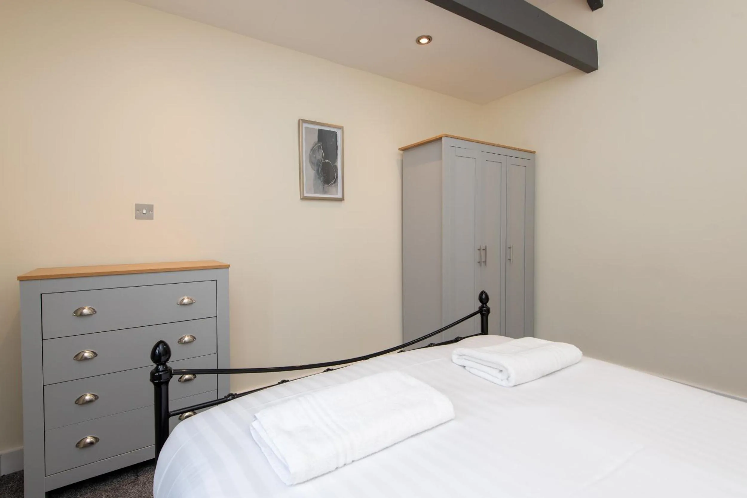 Bed in East Farm Cottage