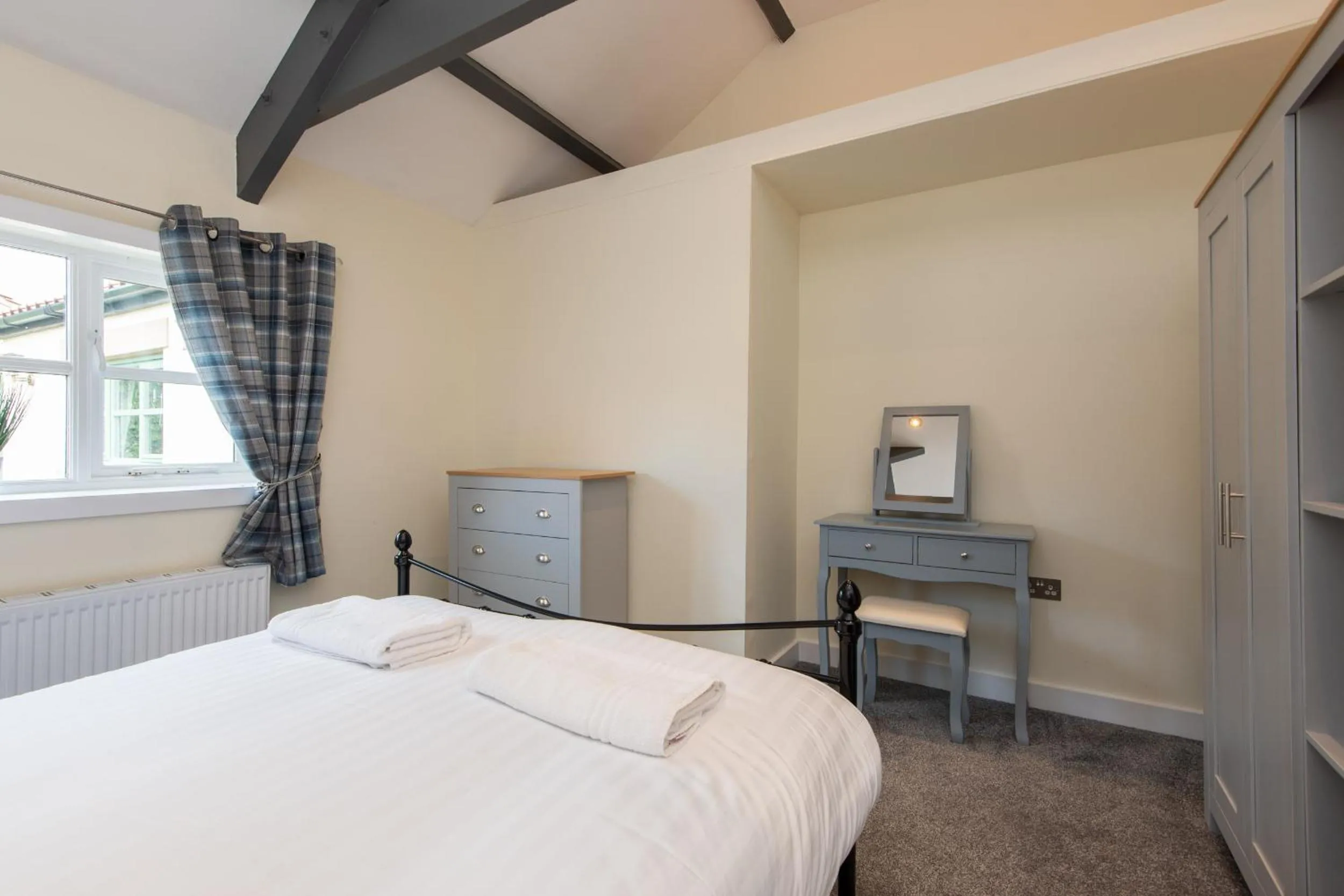Bed in East Farm Cottage