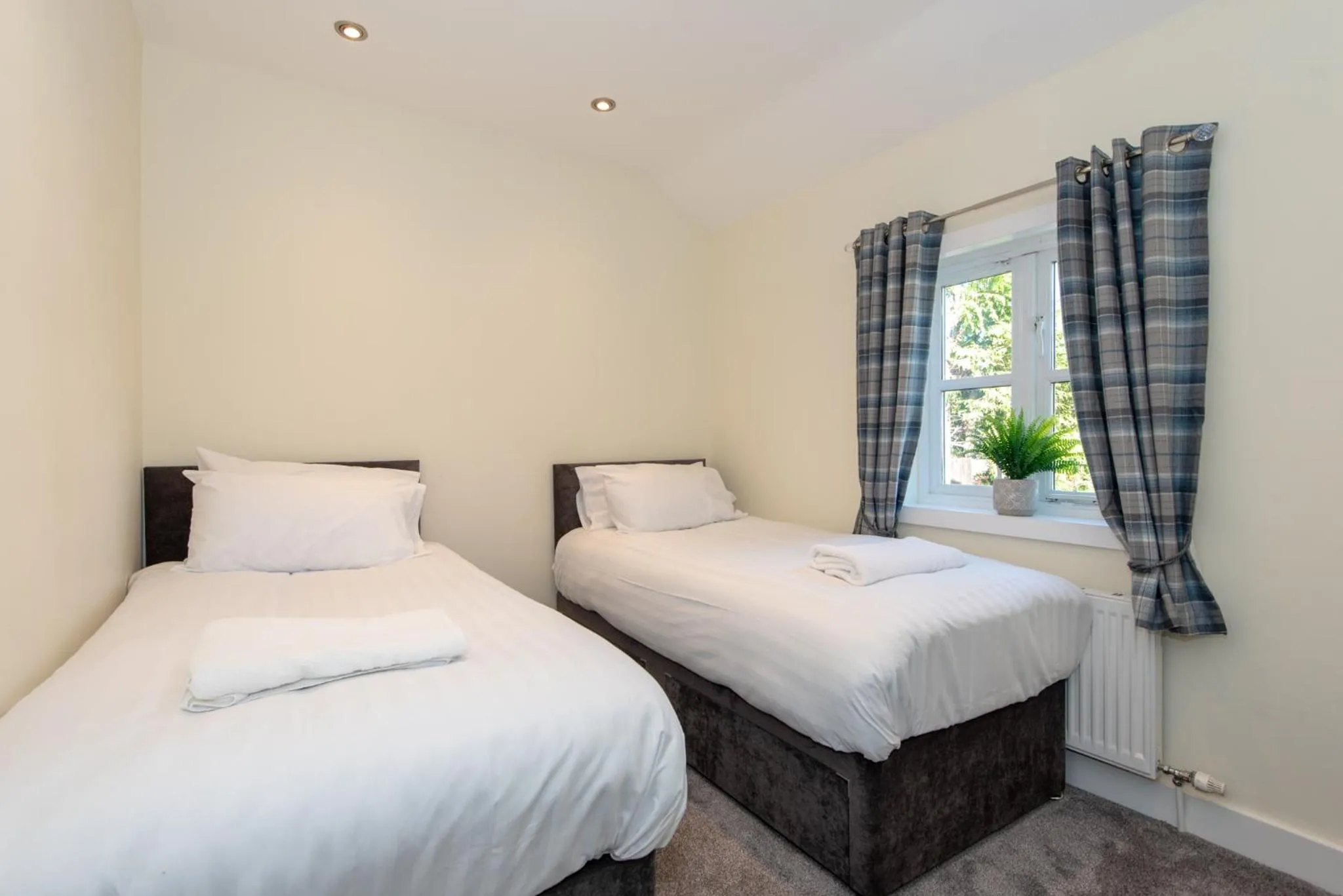 Bed in East Farm Cottage
