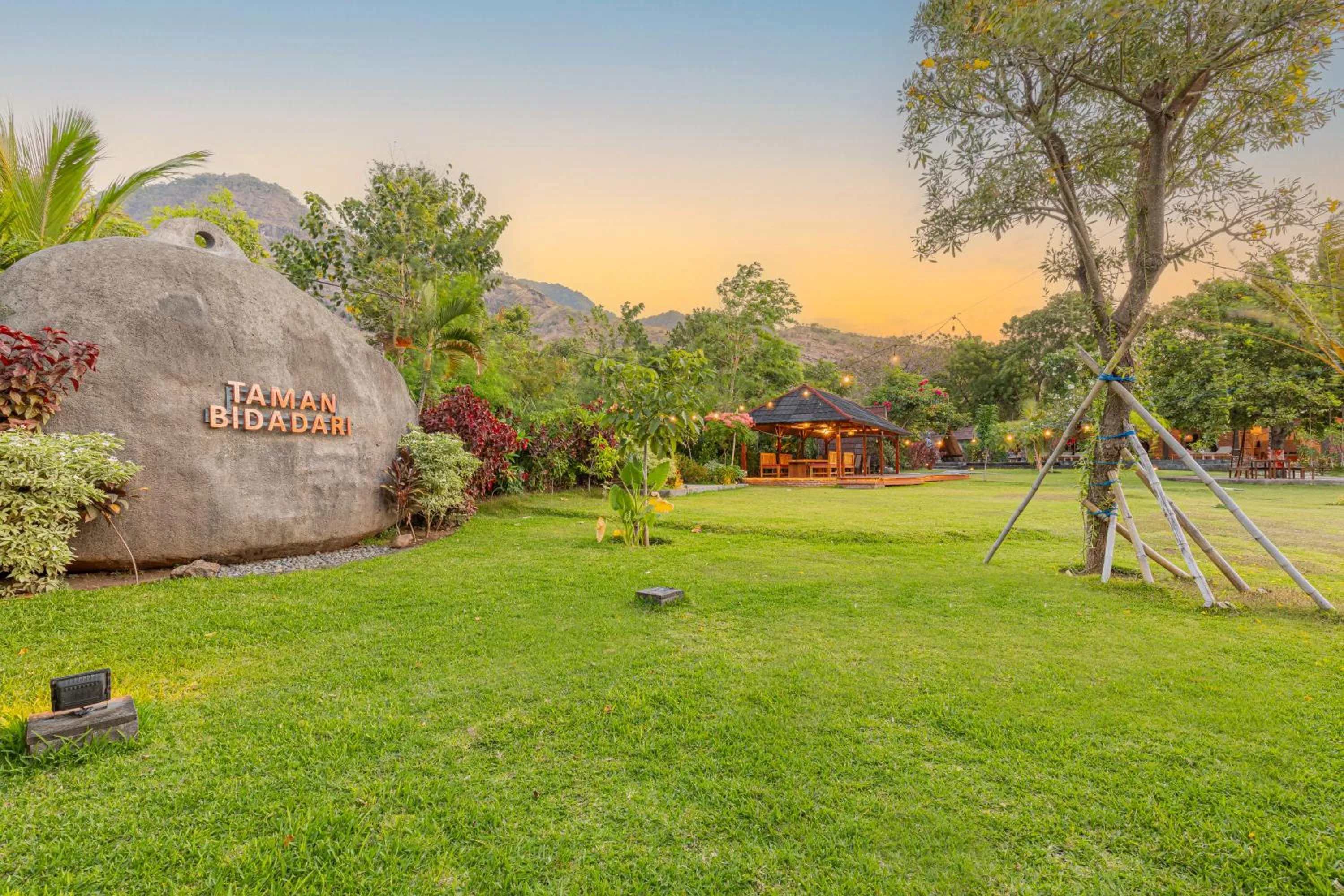 Garden in Taman Bidadari Eco Wellness