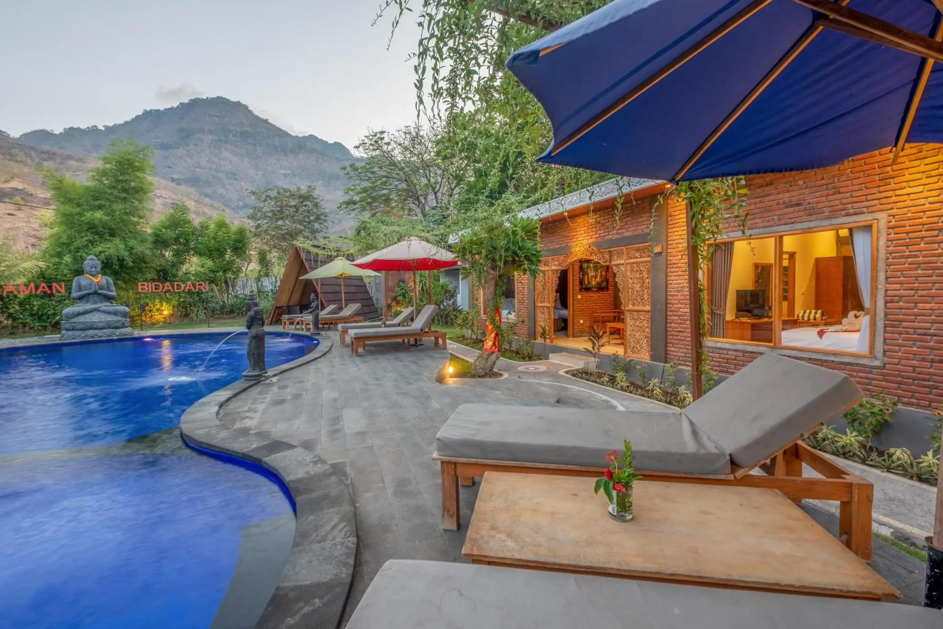 Swimming pool in Taman Bidadari Eco Wellness Swimming pool in Taman Bidadari Eco Wellness