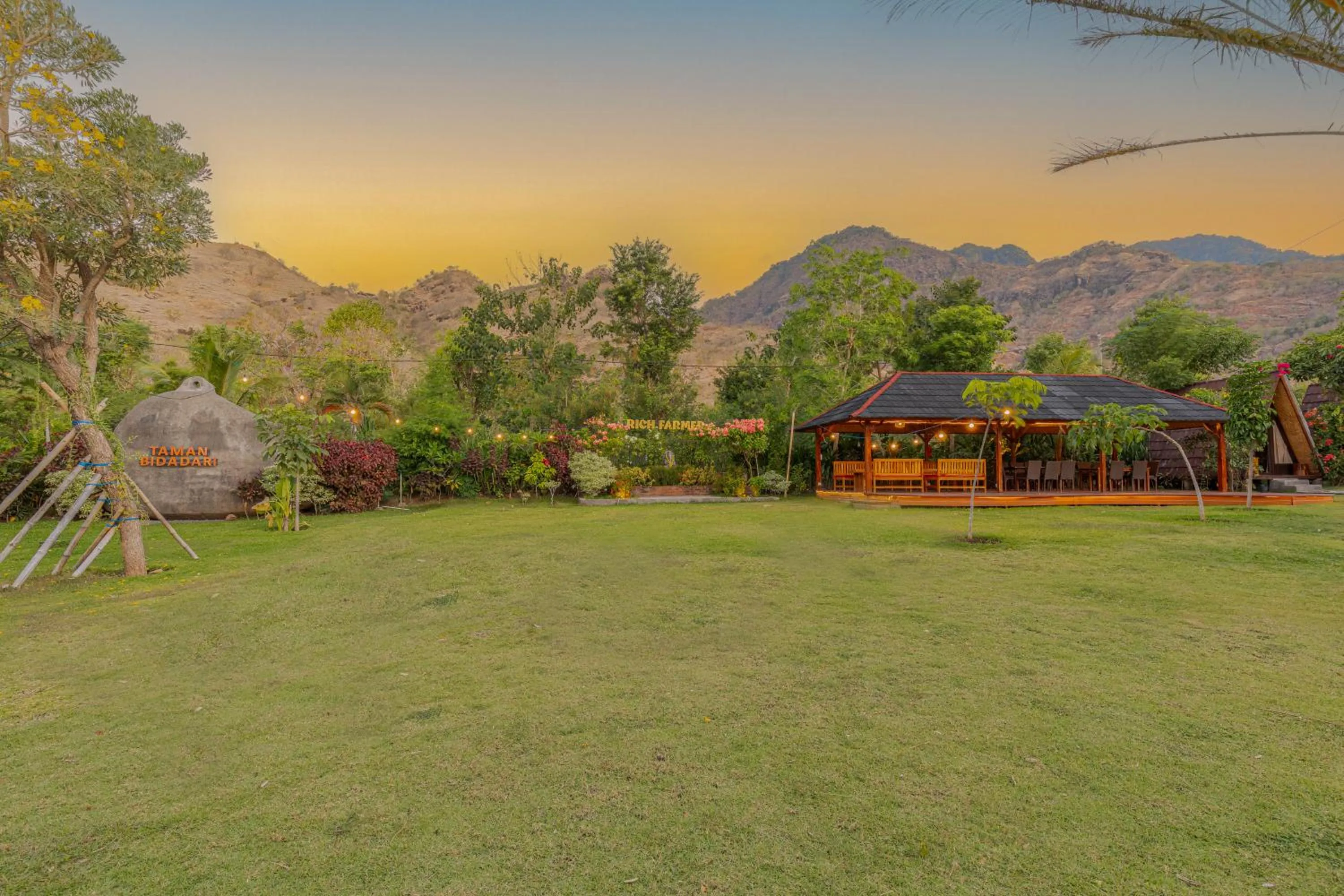 Garden in Taman Bidadari Eco Wellness