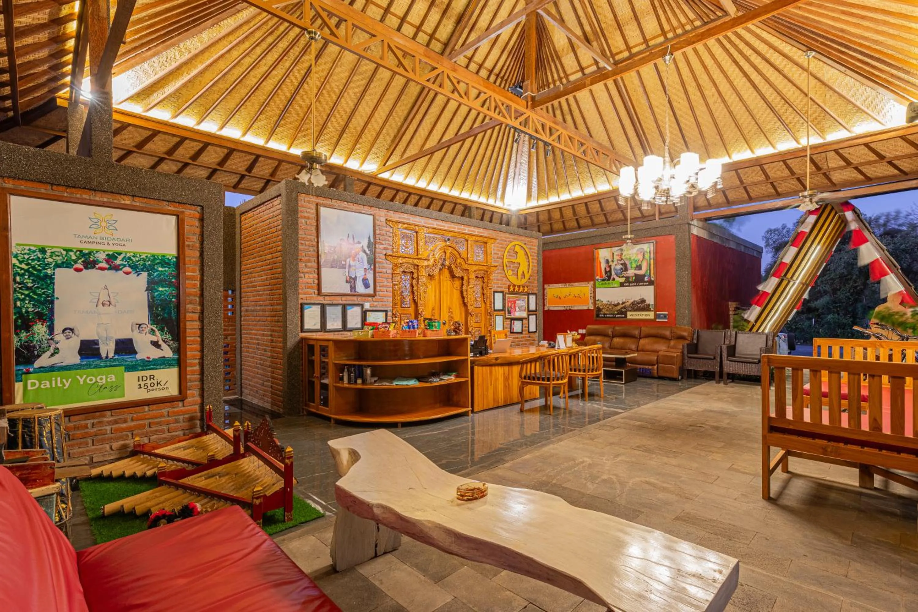 Lobby or reception in Taman Bidadari Eco Wellness