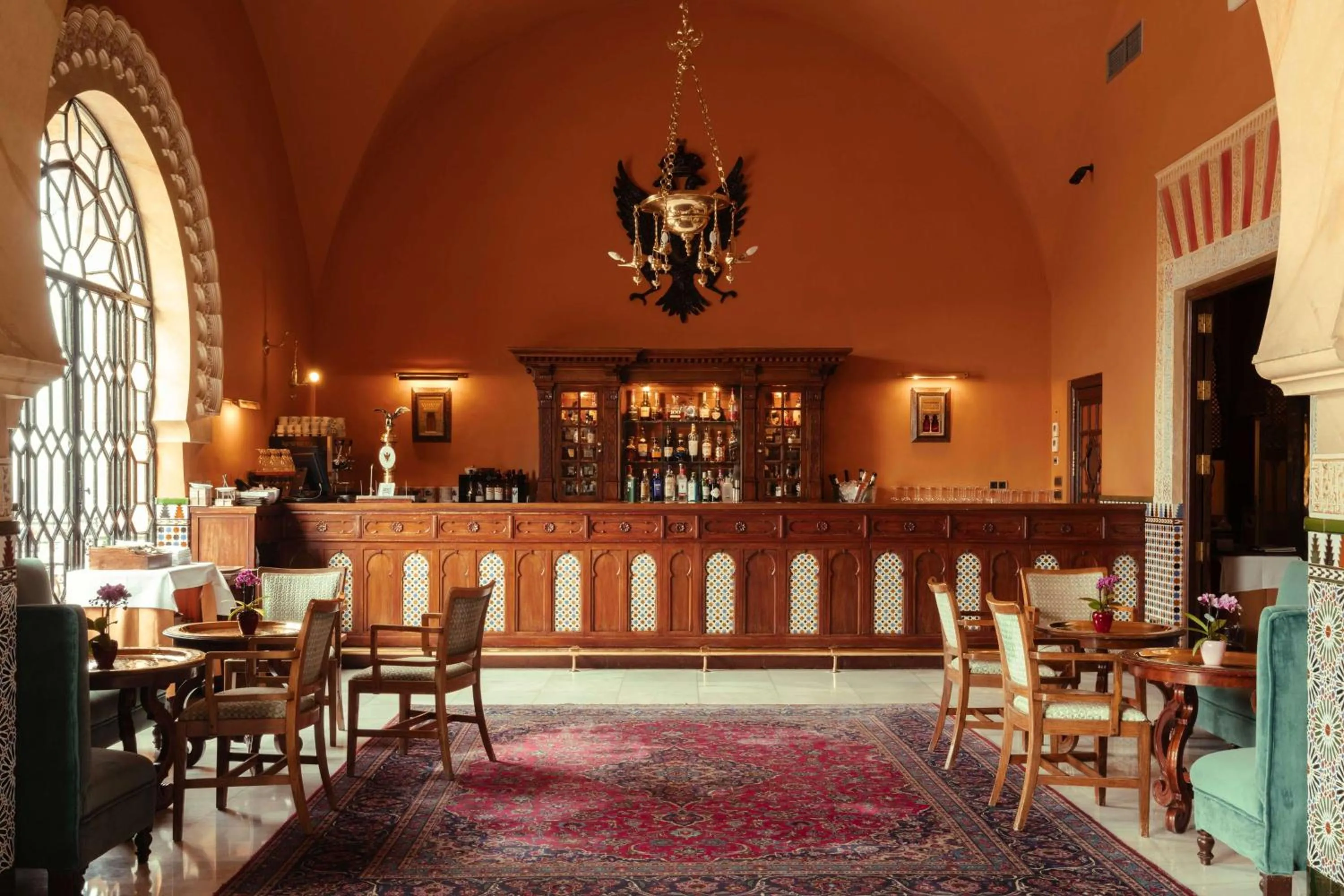 Lobby or reception in Alhambra Palace Hotel