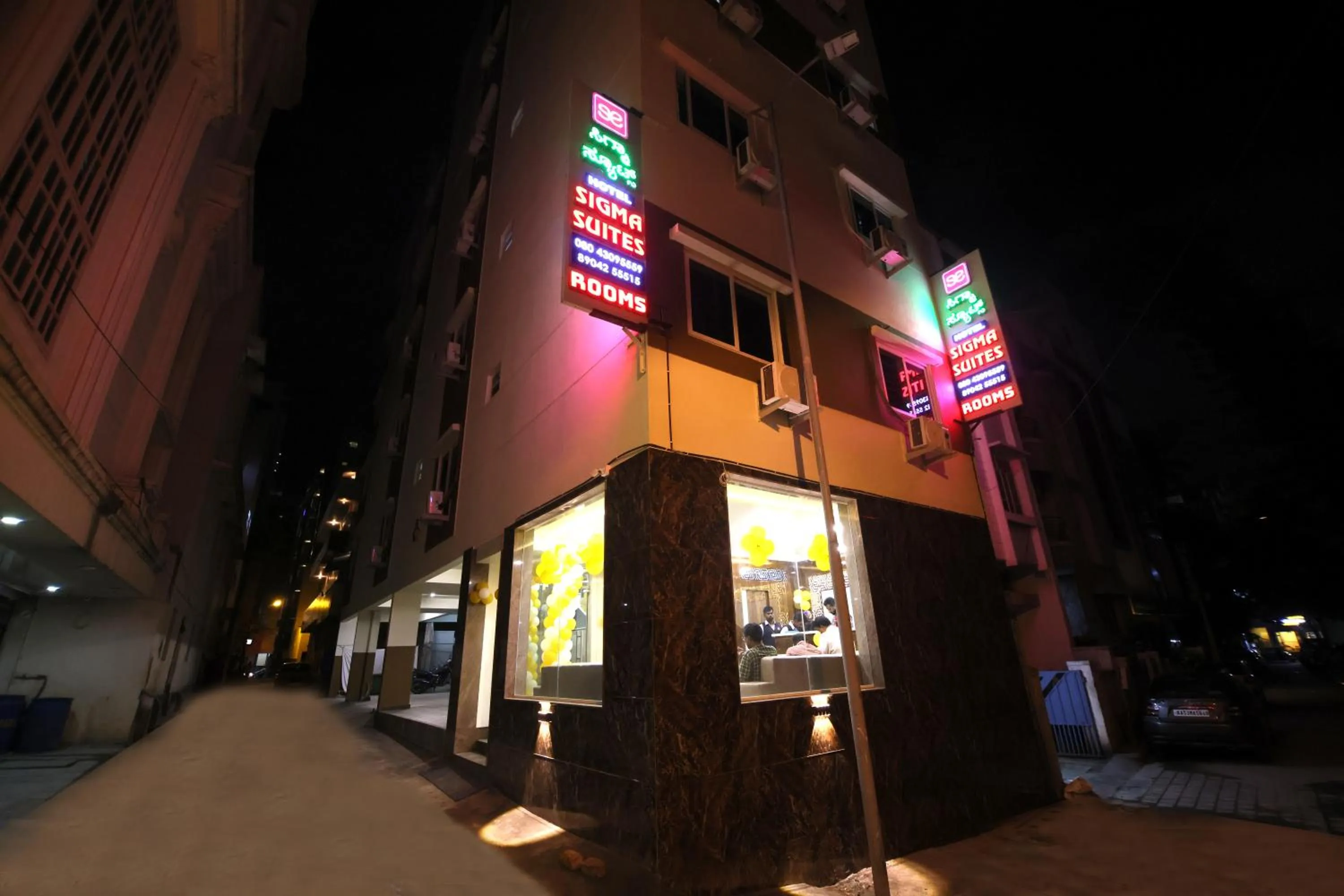 Property building in Hotel Sigma Suites