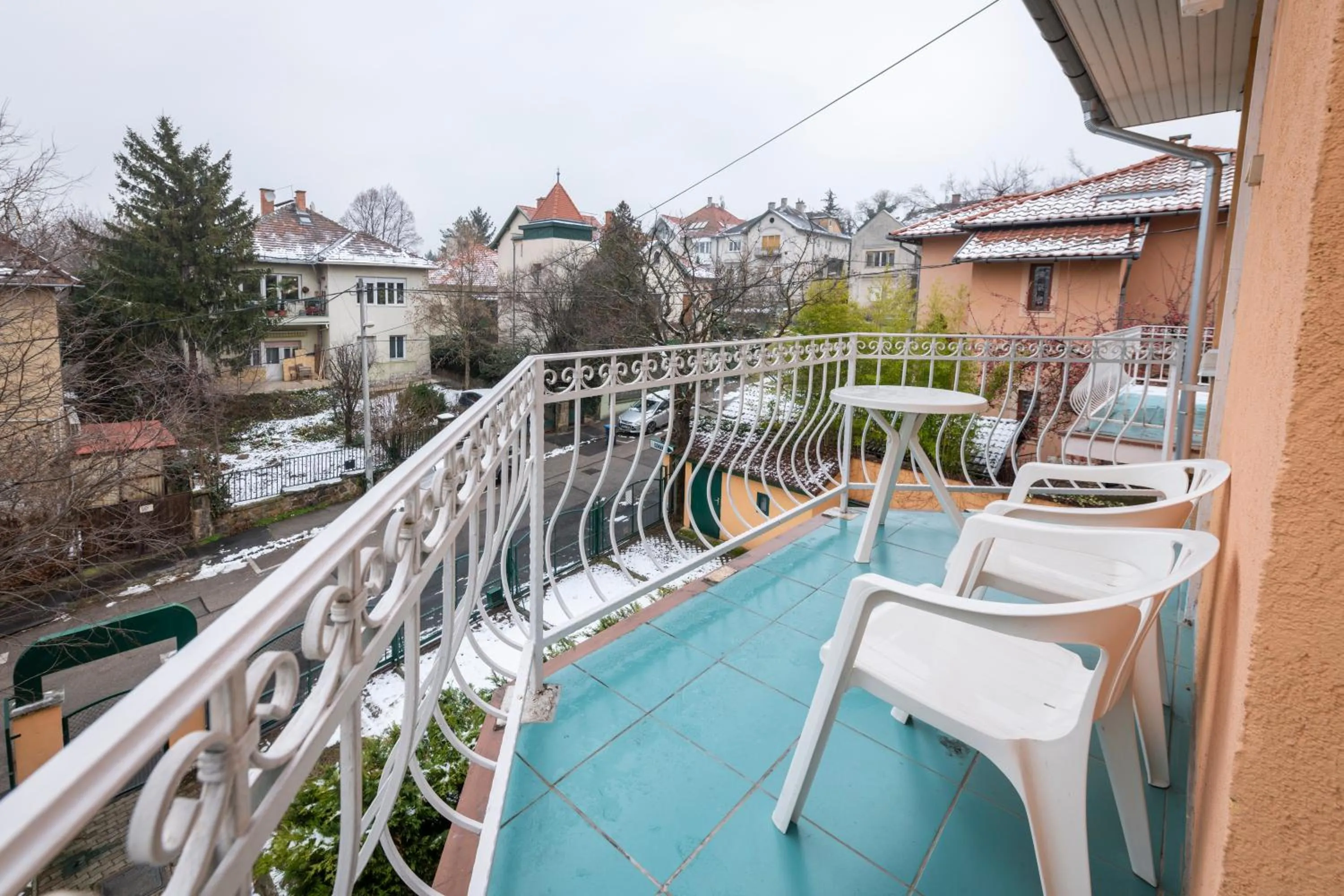 Balcony/Terrace in Hotel Kristal Gellért Hill