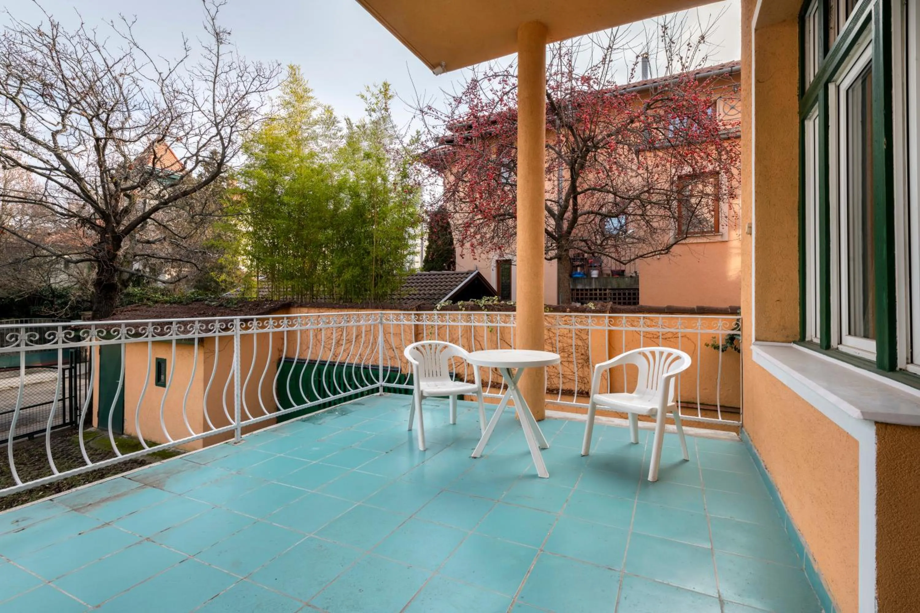 Balcony/Terrace in Hotel Kristal Gellért Hill