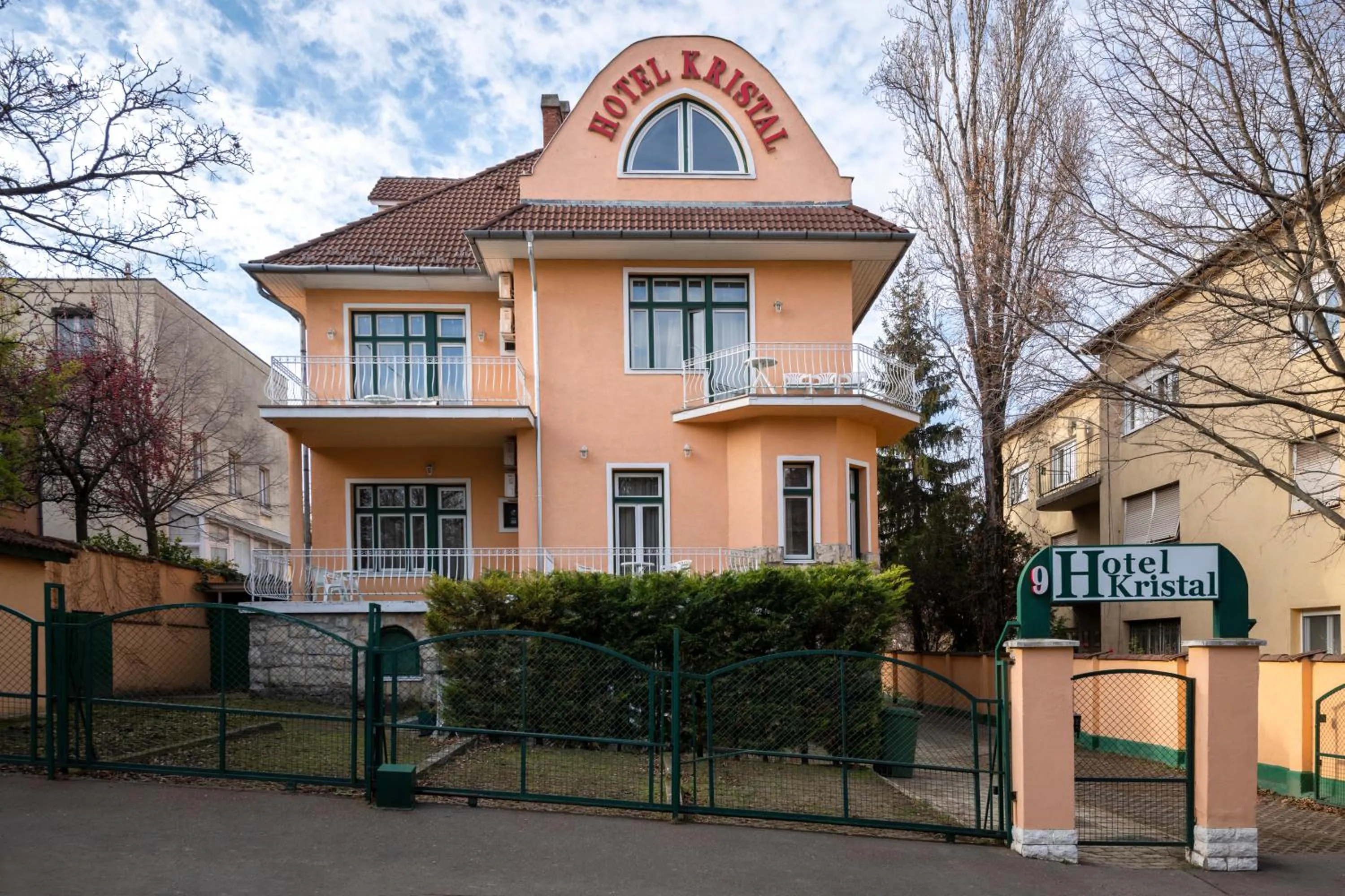 Property building in Hotel Kristal Gellért Hill