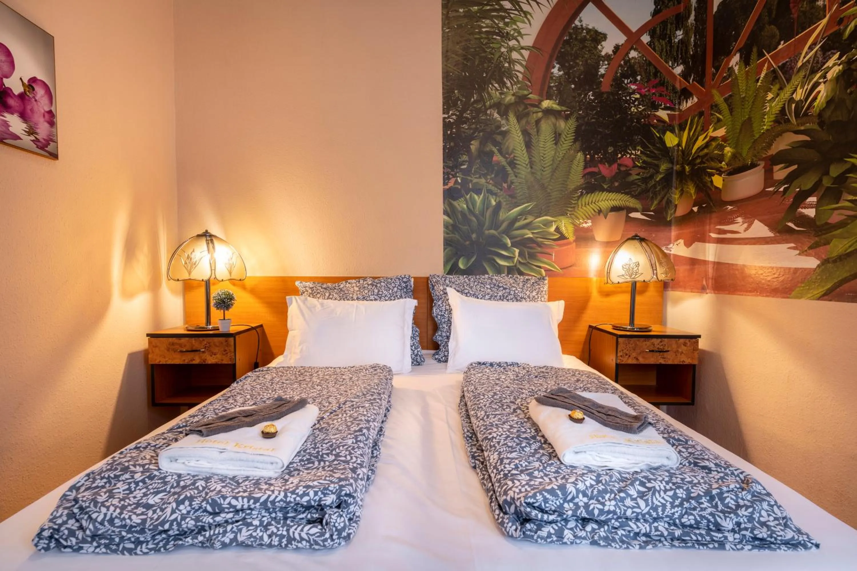 Photo of the whole room in Hotel Kristal Gellért Hill