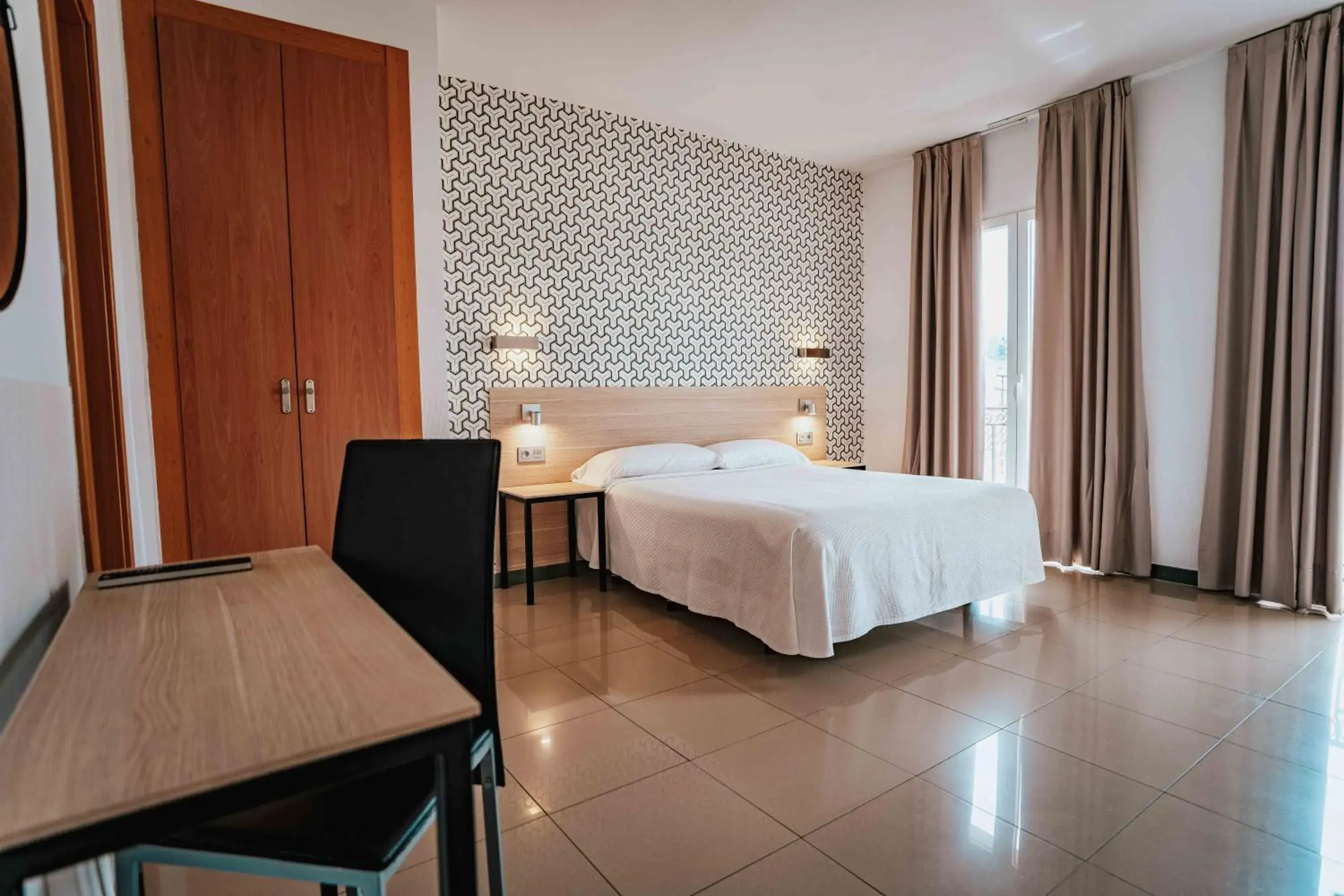 Decorative detail, Bed in Atenas Granada Decorative detail, Bed in Atenas Granada