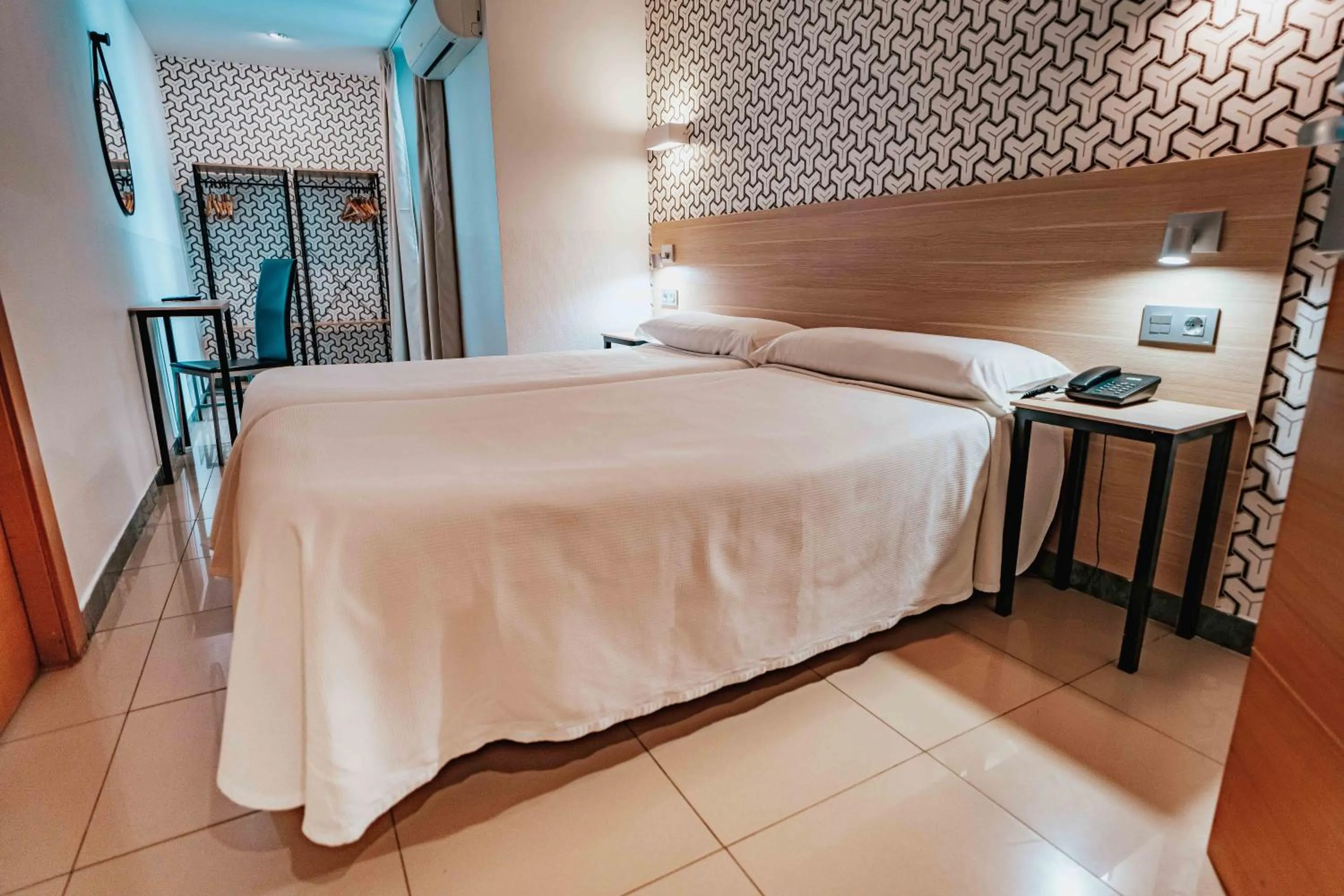 Decorative detail, Bed in Atenas Granada